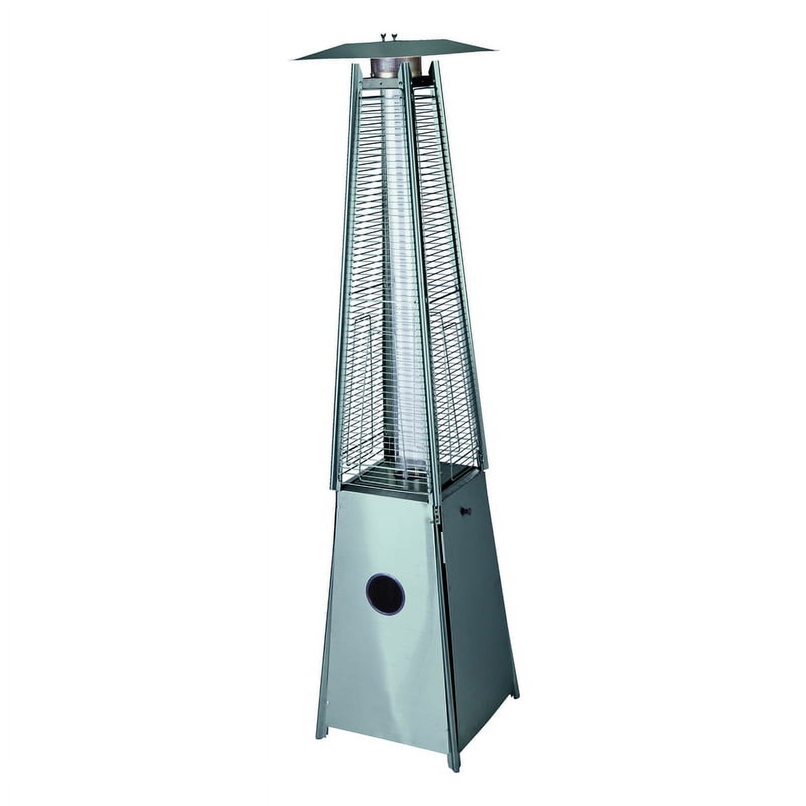 Living Accents Stainless Steel Pyramid Propane Patio Heater