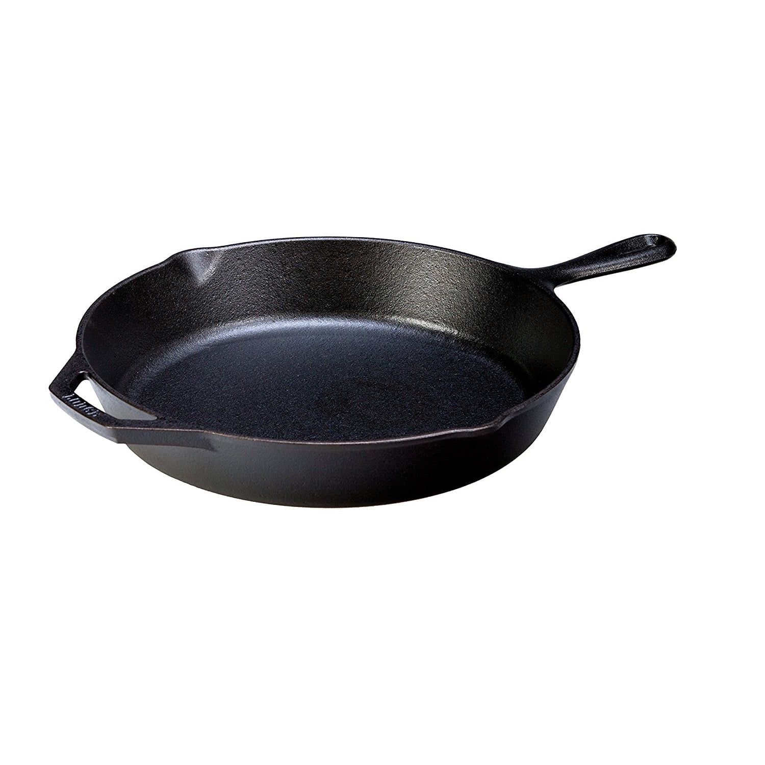 Lodge 12-Inch Black Cast Iron Skillet with Assist Handle