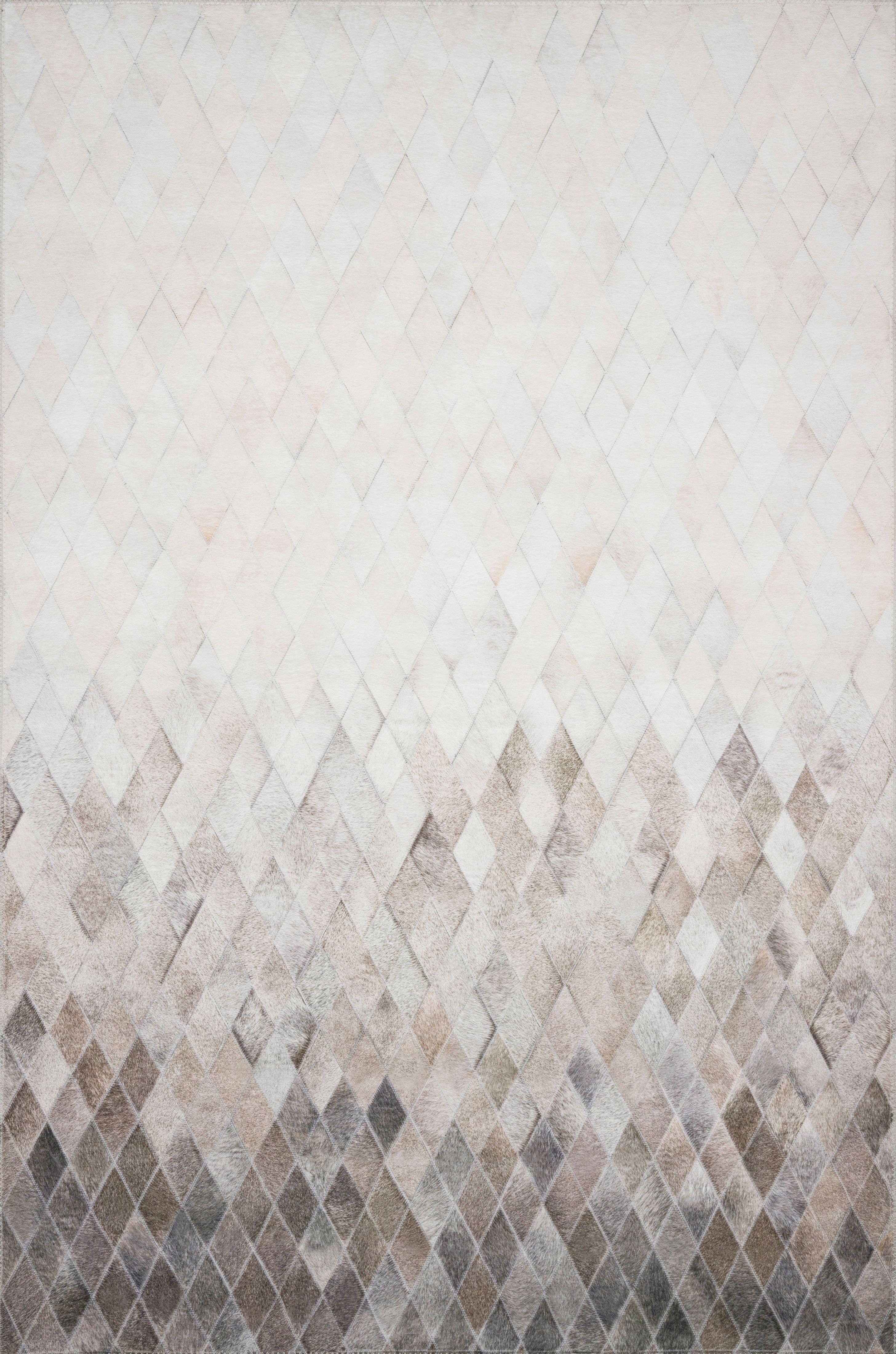 Maddox Sand & Taupe Faux Cowhide 5' x 7'6" Area Rug