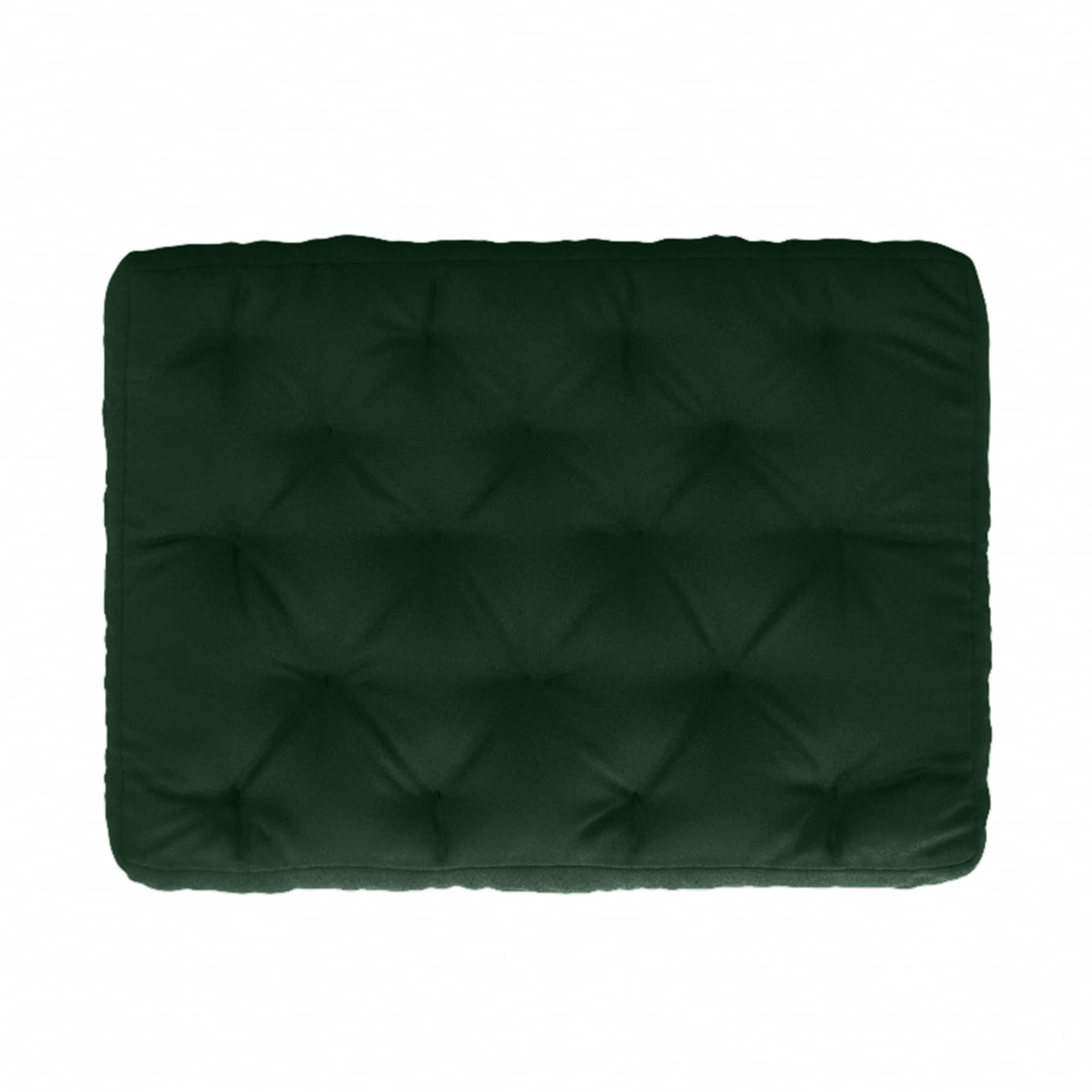 Forest Green Full Canvas Futon Mattress with Foam