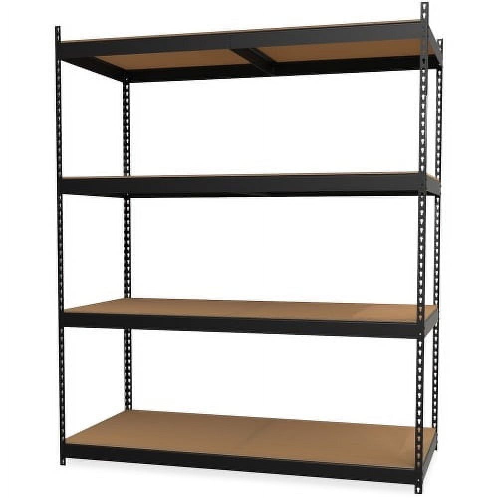 Lorell Boltless Black Steel Archival Storage Shelving