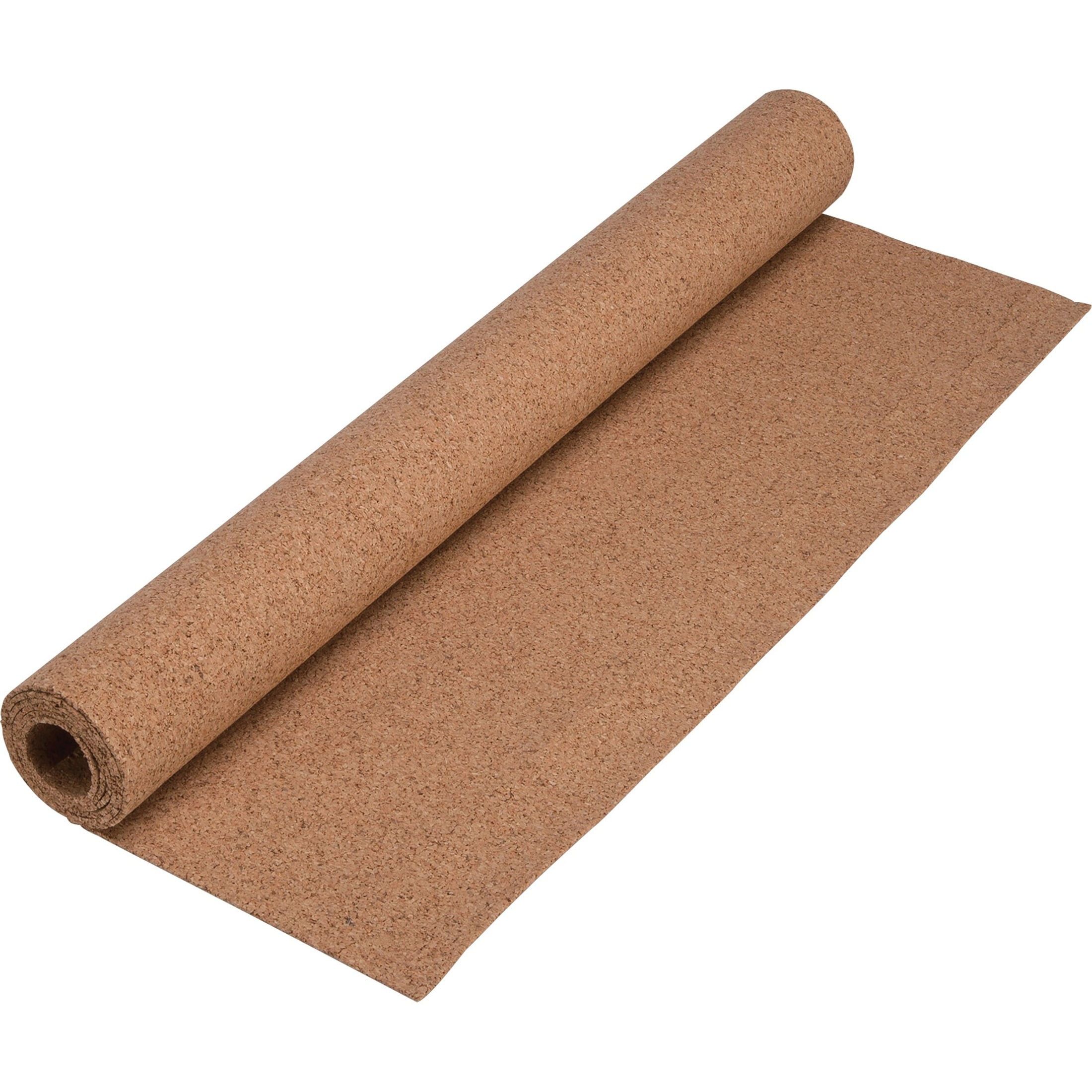 Natural Cork Roll for Bulletin Boards, 24" x 48"