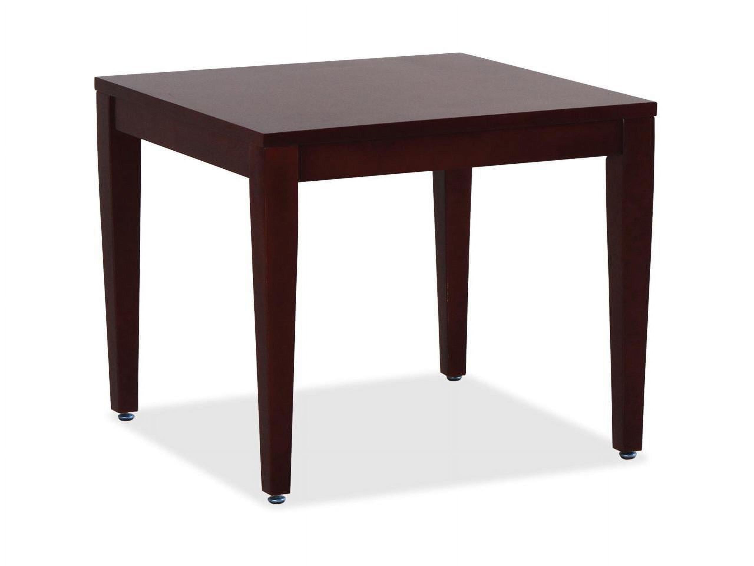 Birchwood Elegance Mahogany Finish Corner Table 23.6"x20"