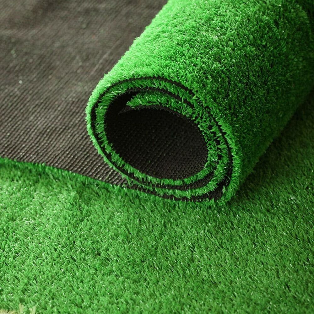 Green Polypropylene Artificial Grass Turf Rug 3.3' x 2.3'