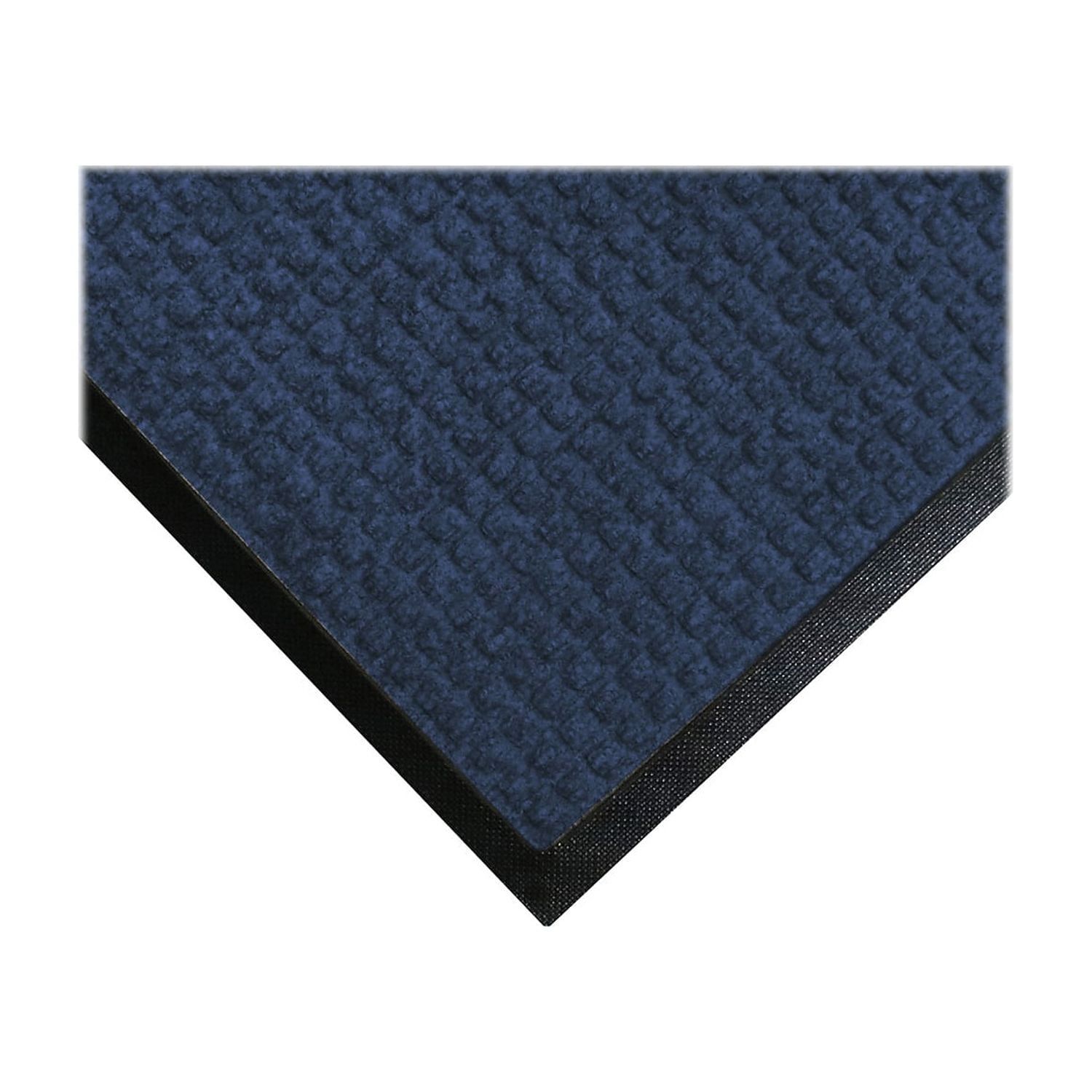 Navy Rectangular Indoor/Outdoor Waffle Floor Mat 61 x 88.9 cm