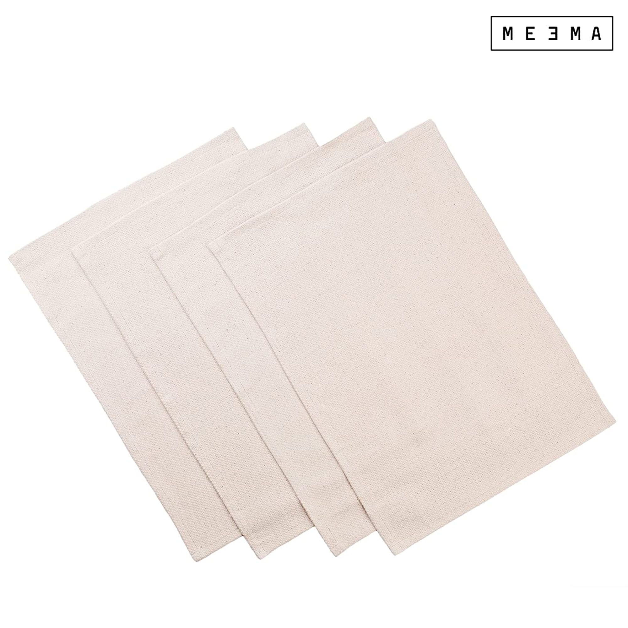 Natural Cotton Sustainable Placemats Set of 4