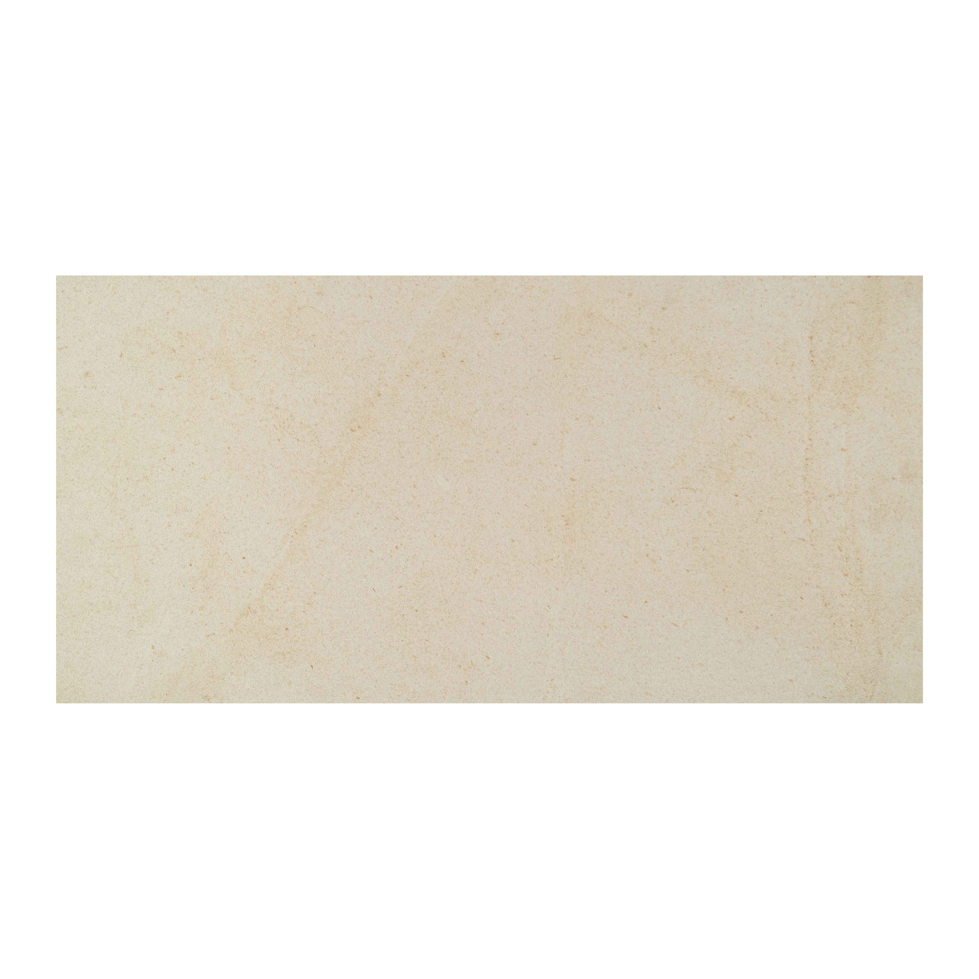 Off-White Matte Porcelain Outdoor Paver Tile 18x36