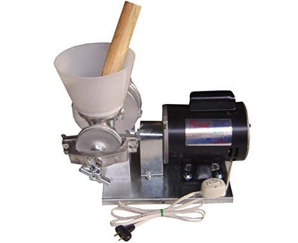 Authentic Mexican Electric Grain Corn Mill Grinder with 200W Motor