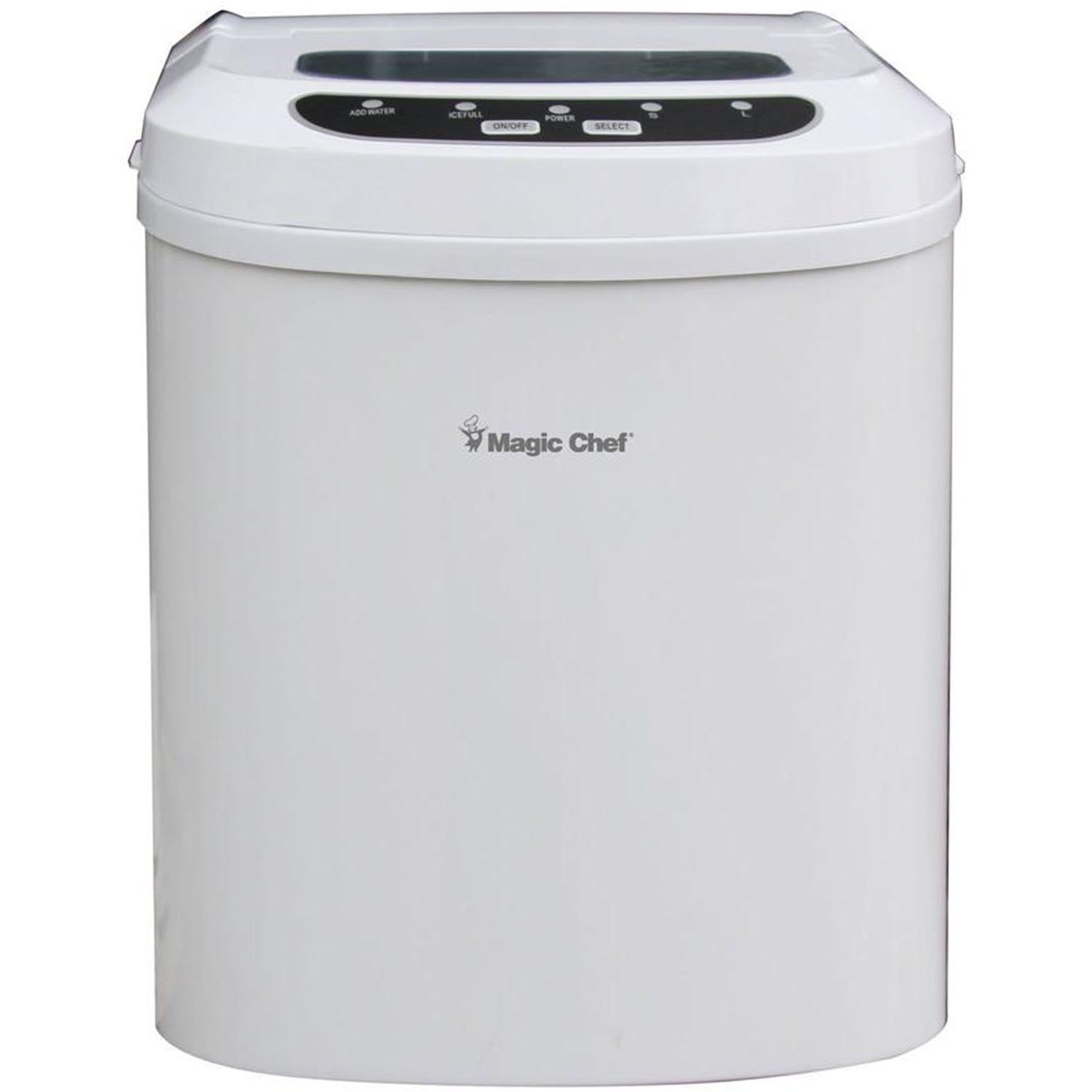 Magic Chef White Portable Countertop Ice Maker with Digital Control