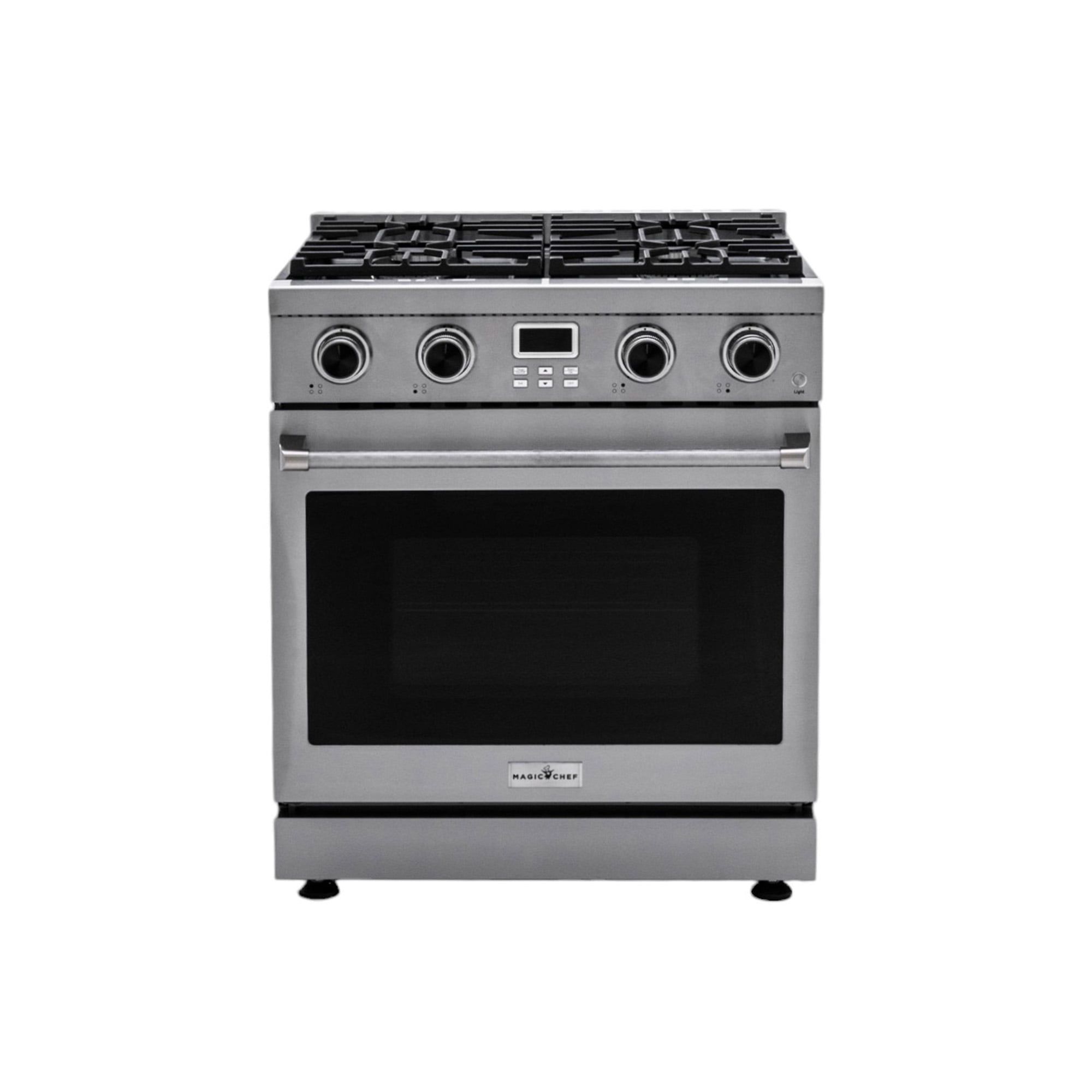 Magic Chef 30" Stainless Steel Freestanding Gas Range