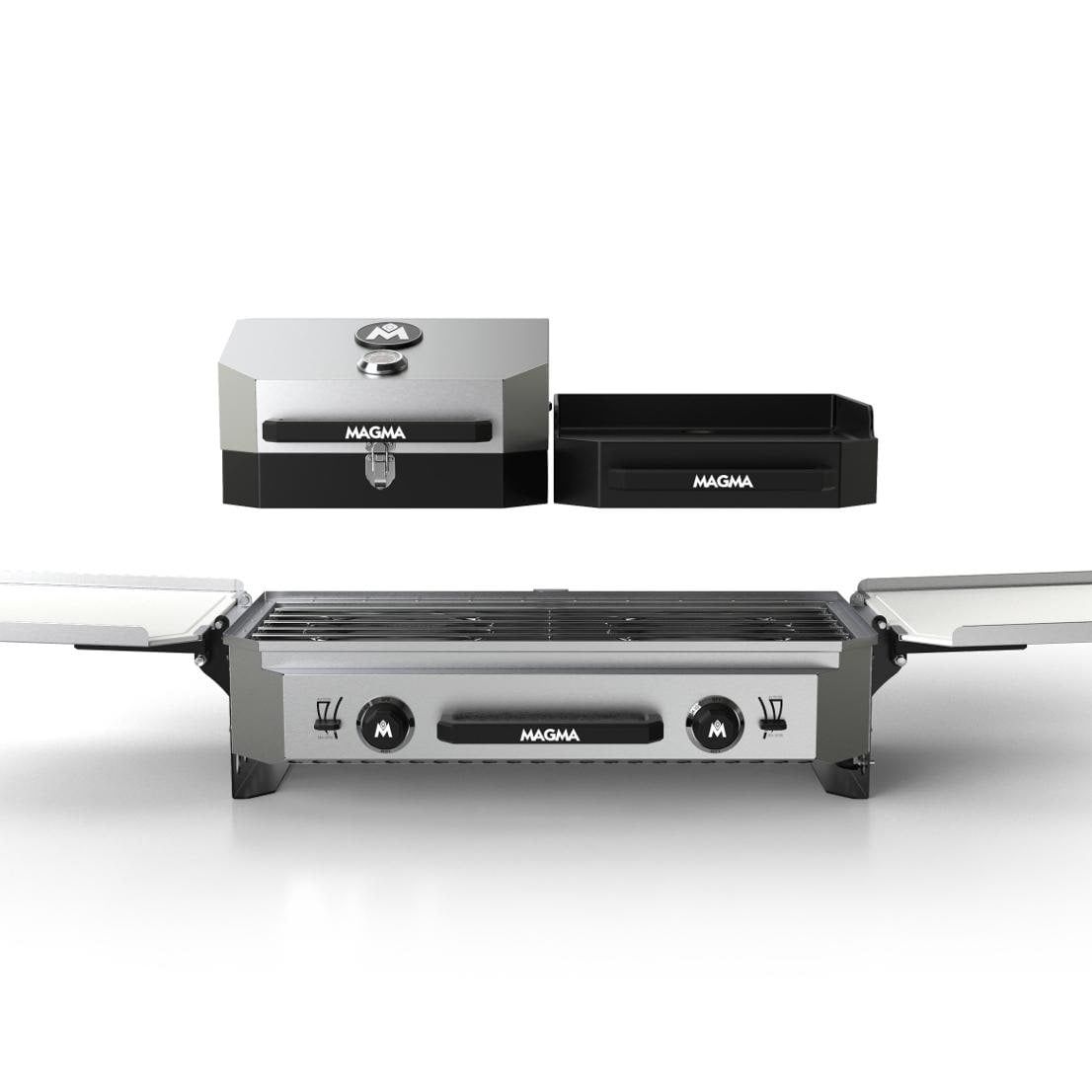 Magma Stainless Steel Portable Double Burner Gas Grill