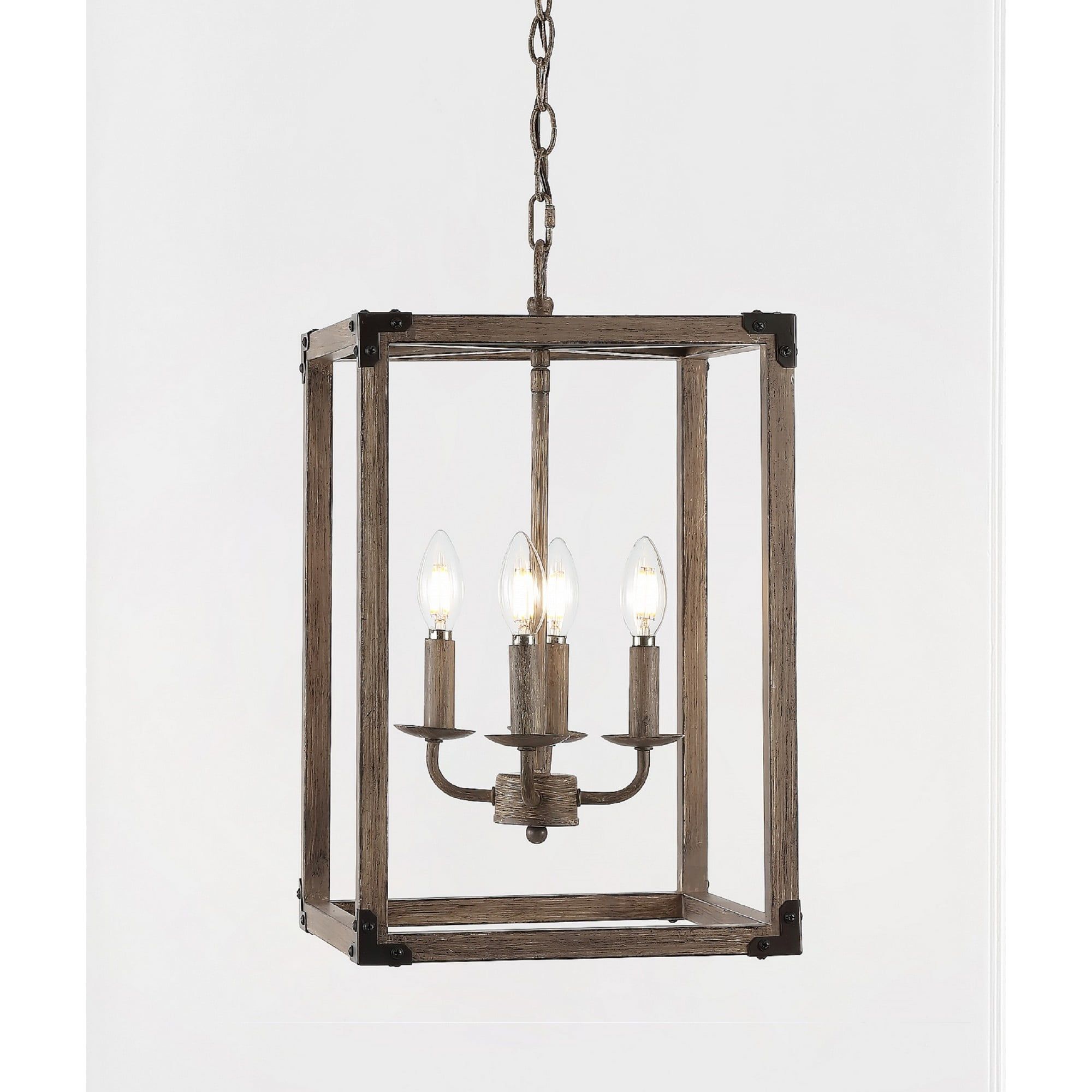 Magnolia Rustic 12" Farmhouse Iron LED Pendant - Oil-Rubbed Bronze