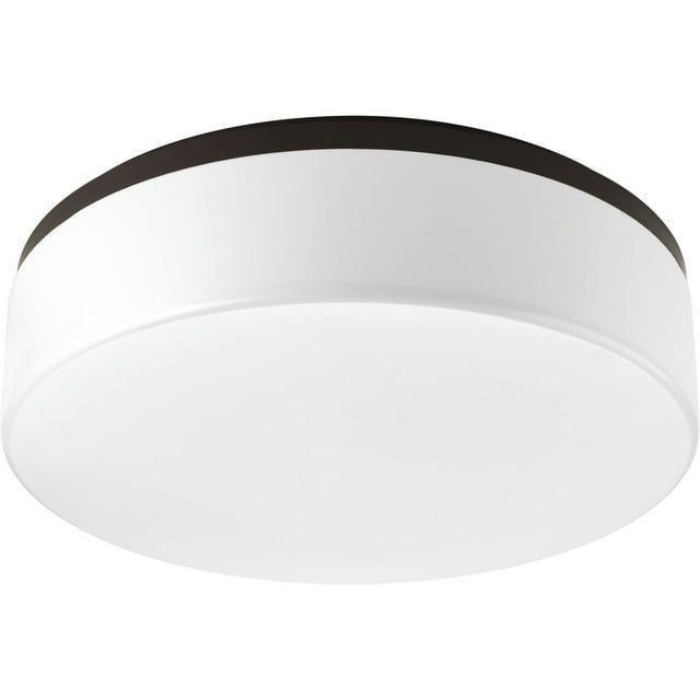 Maier 18" Antique Bronze LED Flush Mount Light