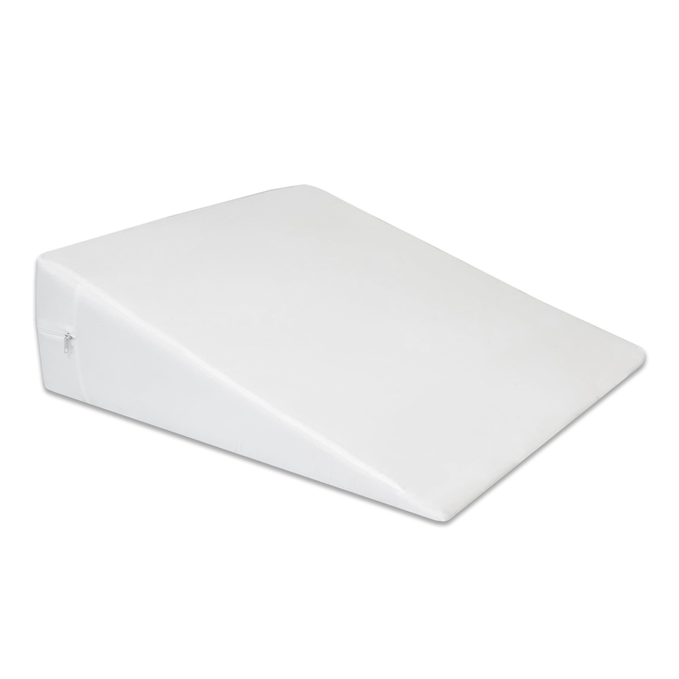 White High-Density Foam Wedge Pillow for Support