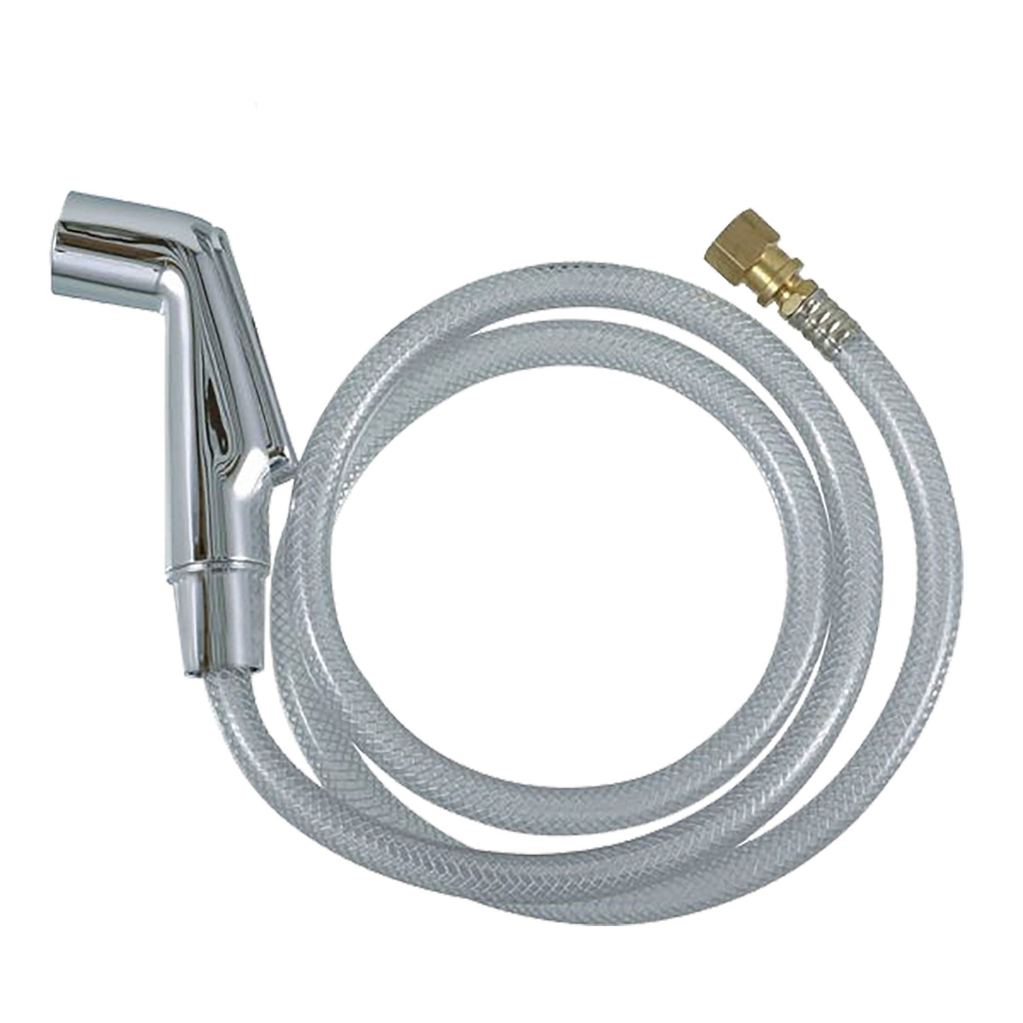 Chrome Kitchen Sink Spray Hose and Head, 48 inch