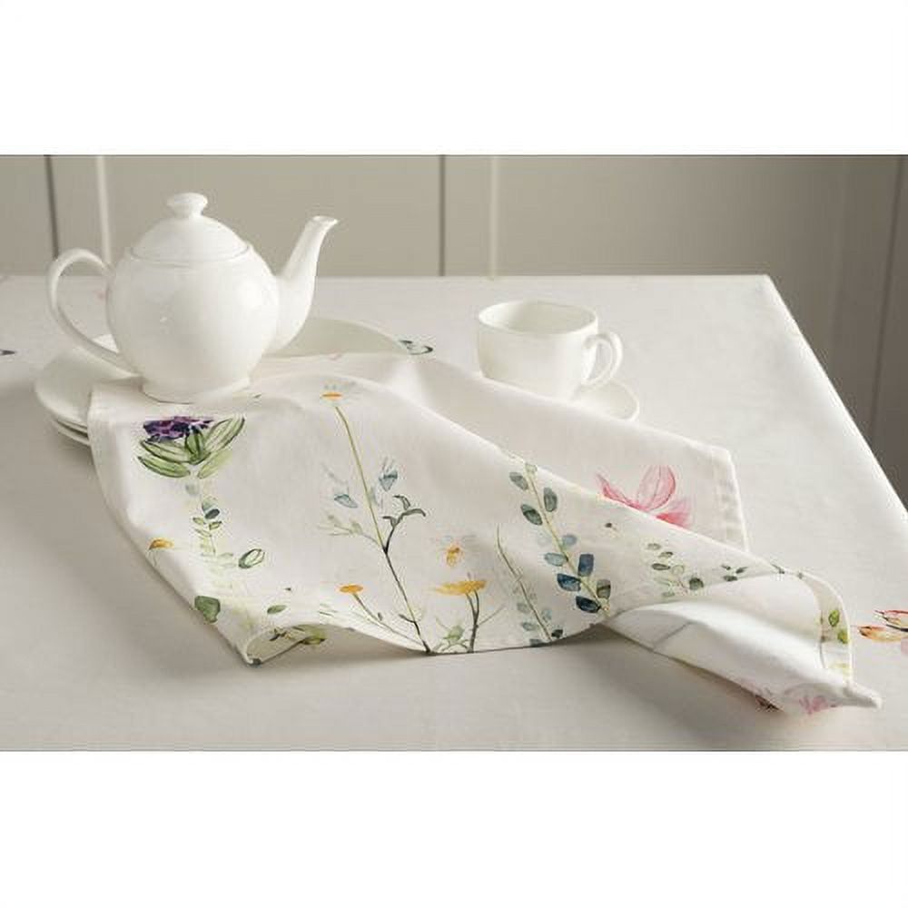 Botanical Fresh 20'' Cotton Floral Napkin Set