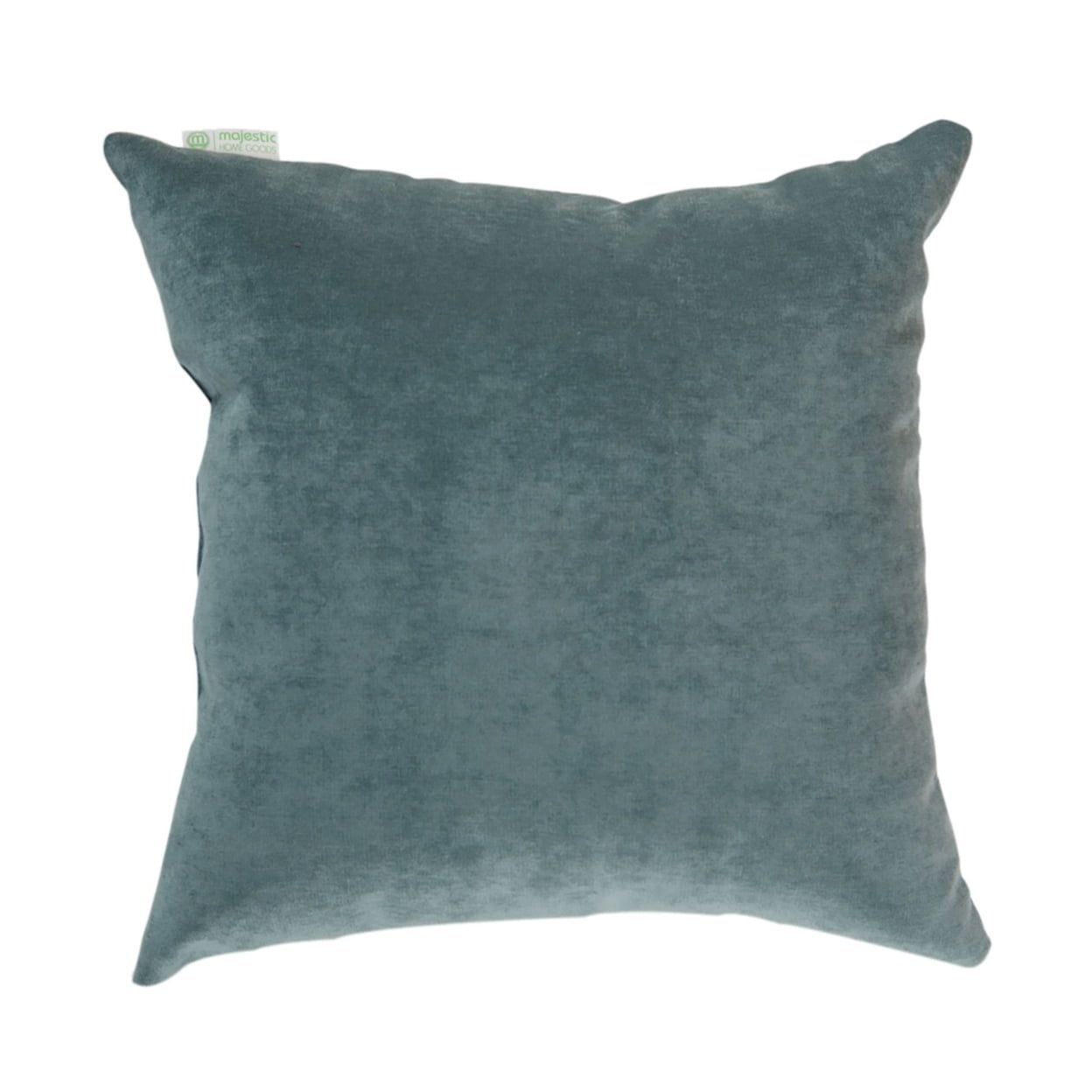 Azure Blue Extra Large Micro-Velvet Pillow