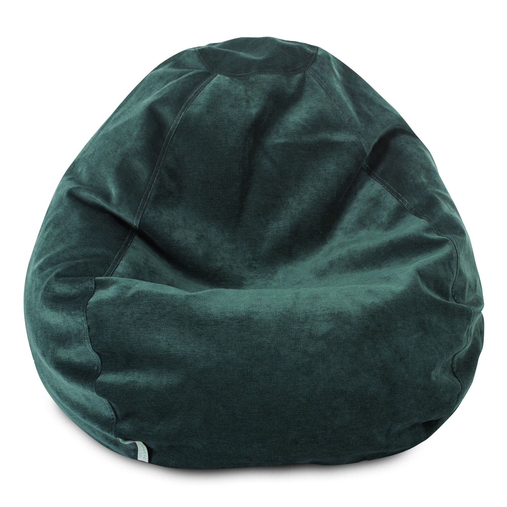 Marine Velvet Small Bean Bag Chair with Removable Cover