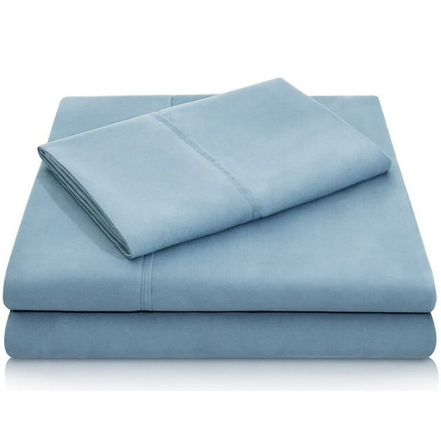 Pacific Blue King Size Brushed Microfiber Sheet Set