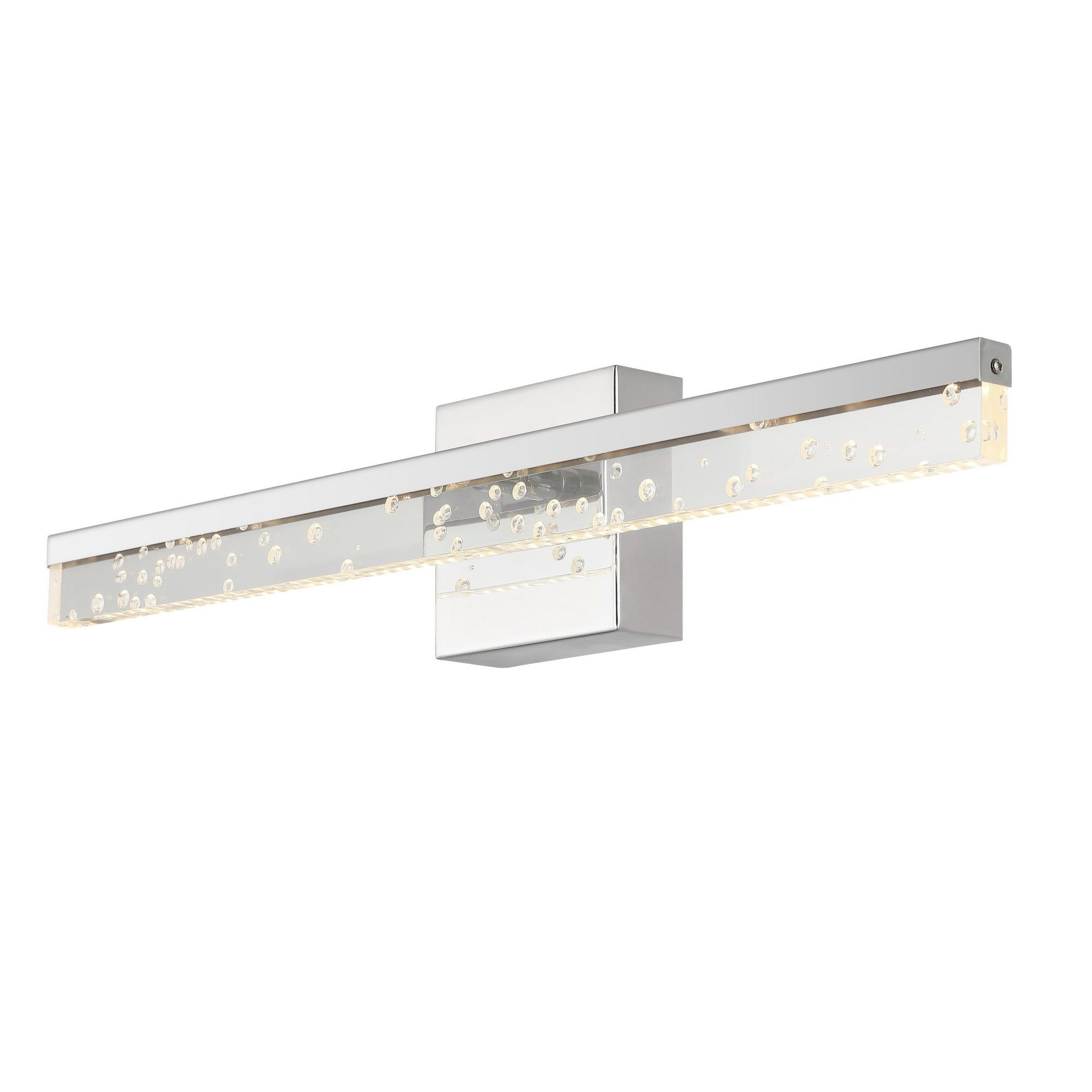 Mario 22" Chrome Polished Modern LED Vanity Light with Dimmable Feature