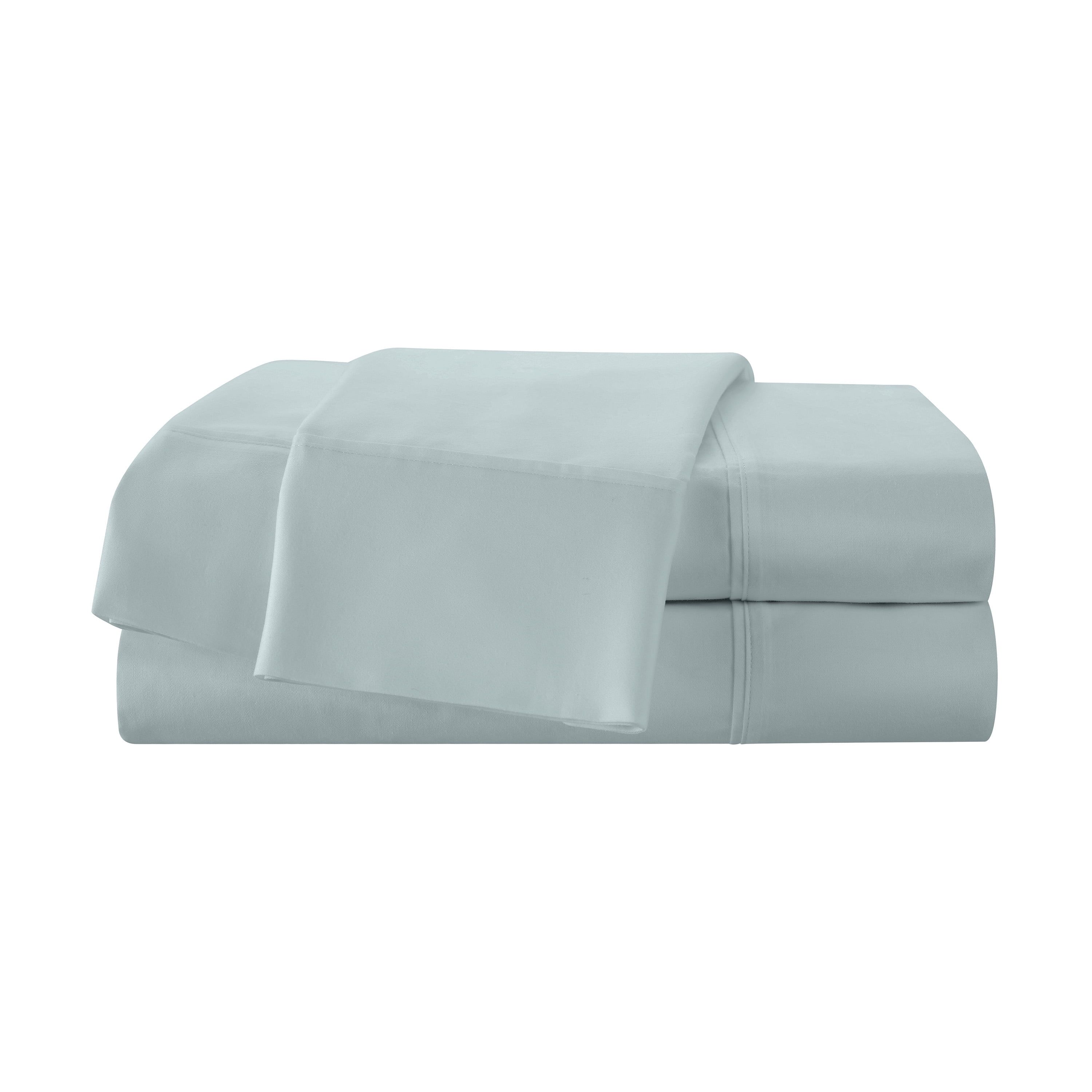 Aqua Full Cotton Sateen Deep Pocket Sheet Set