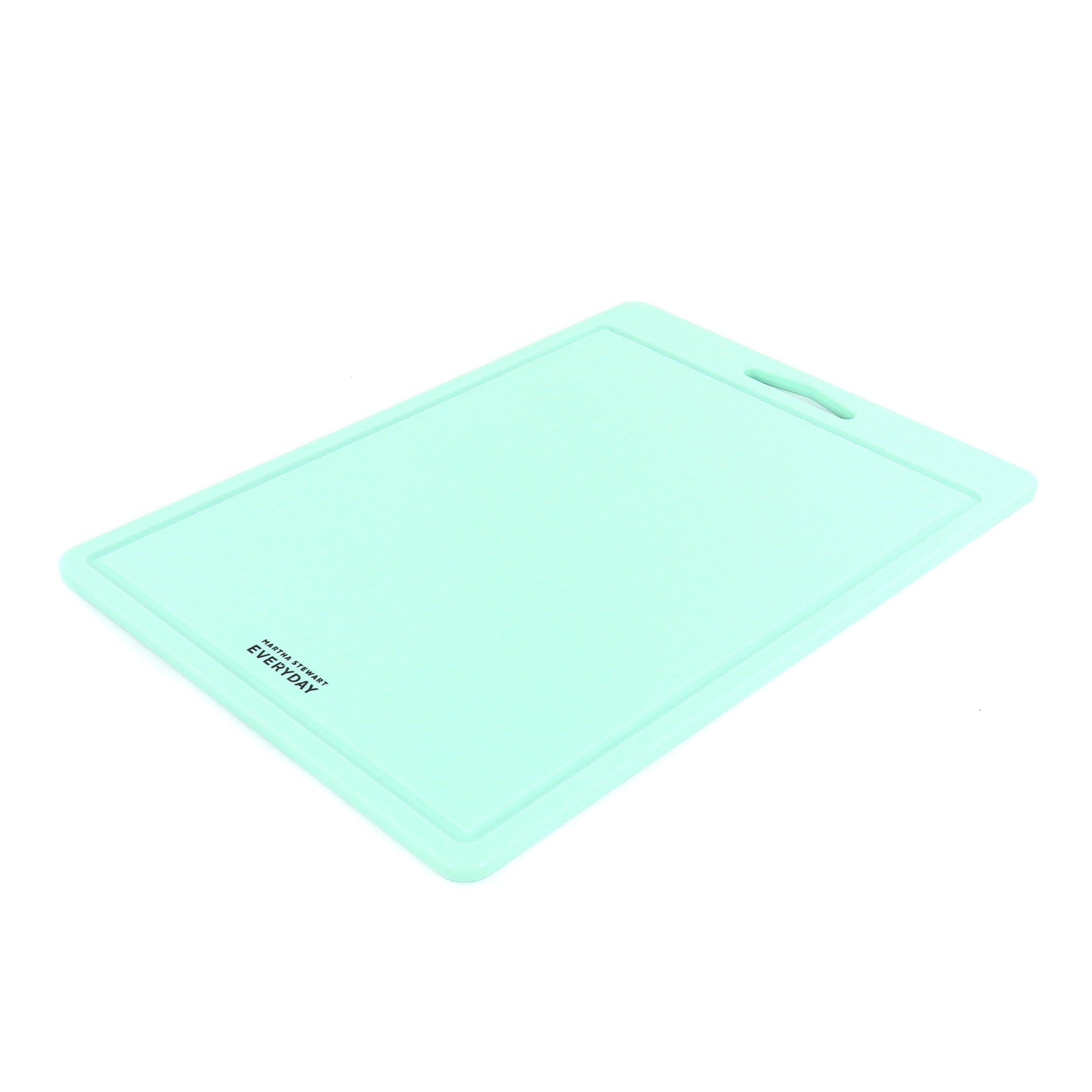 Aqua Blue 18x13 Plastic Reversible Cutting Board