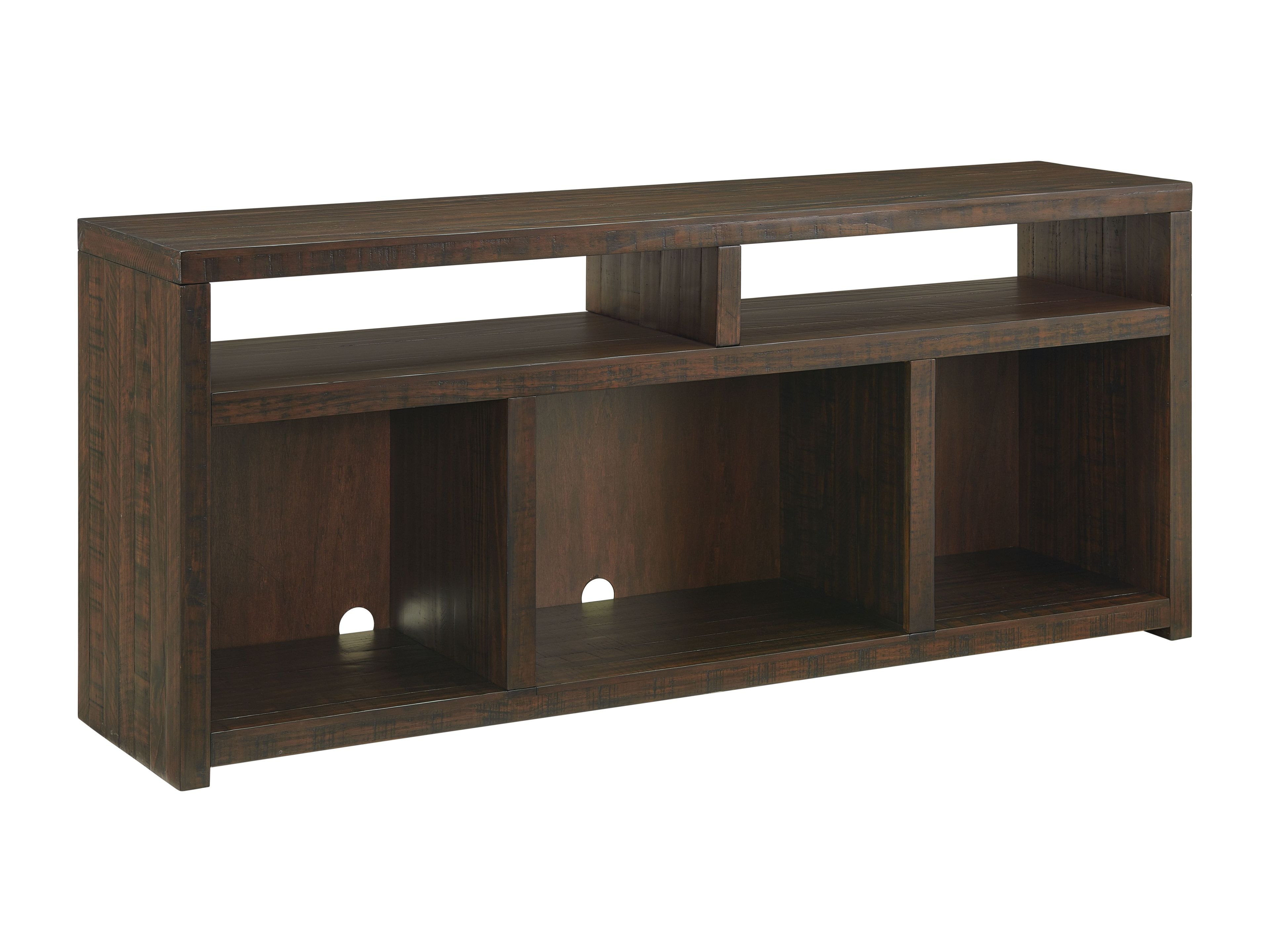 Lexington Dark Mocha 70" Solid Wood TV Stand