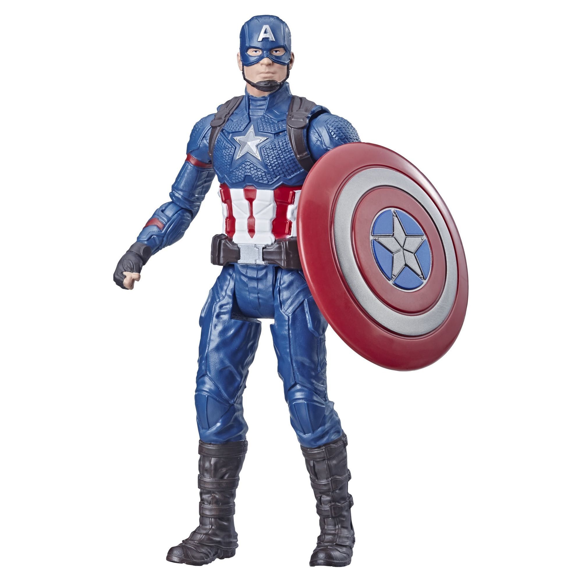 Marvel Avengers Captain America 6-Inch Action Figure with Shield