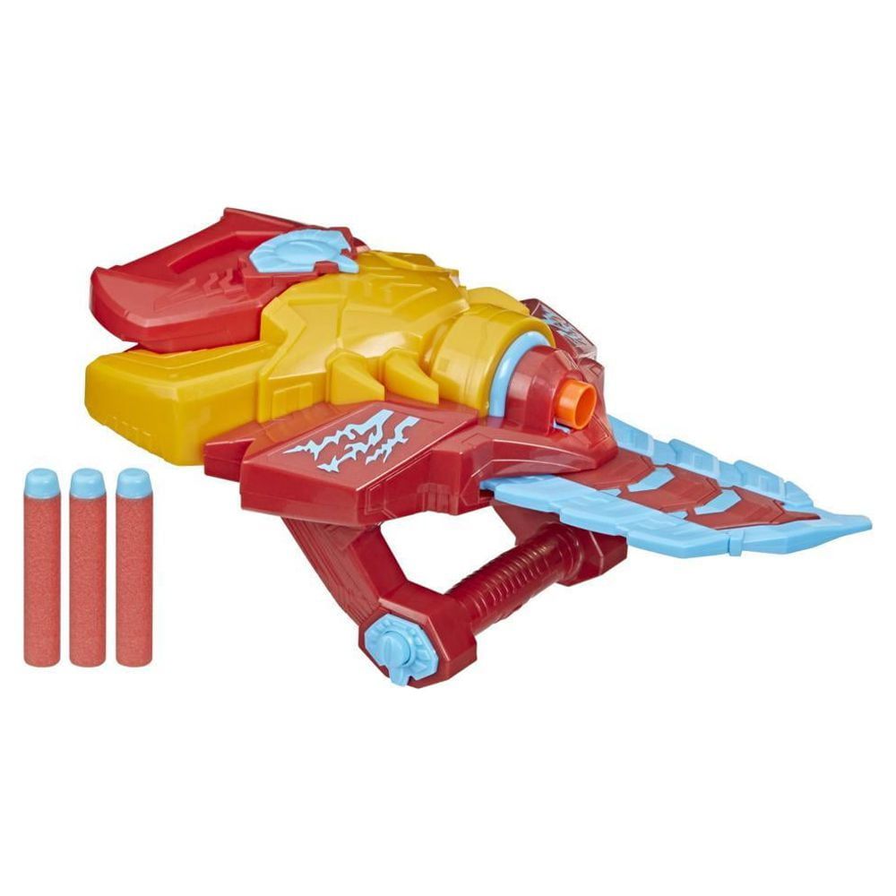 Marvel Iron Man Monster Blast Blade with NERF Darts