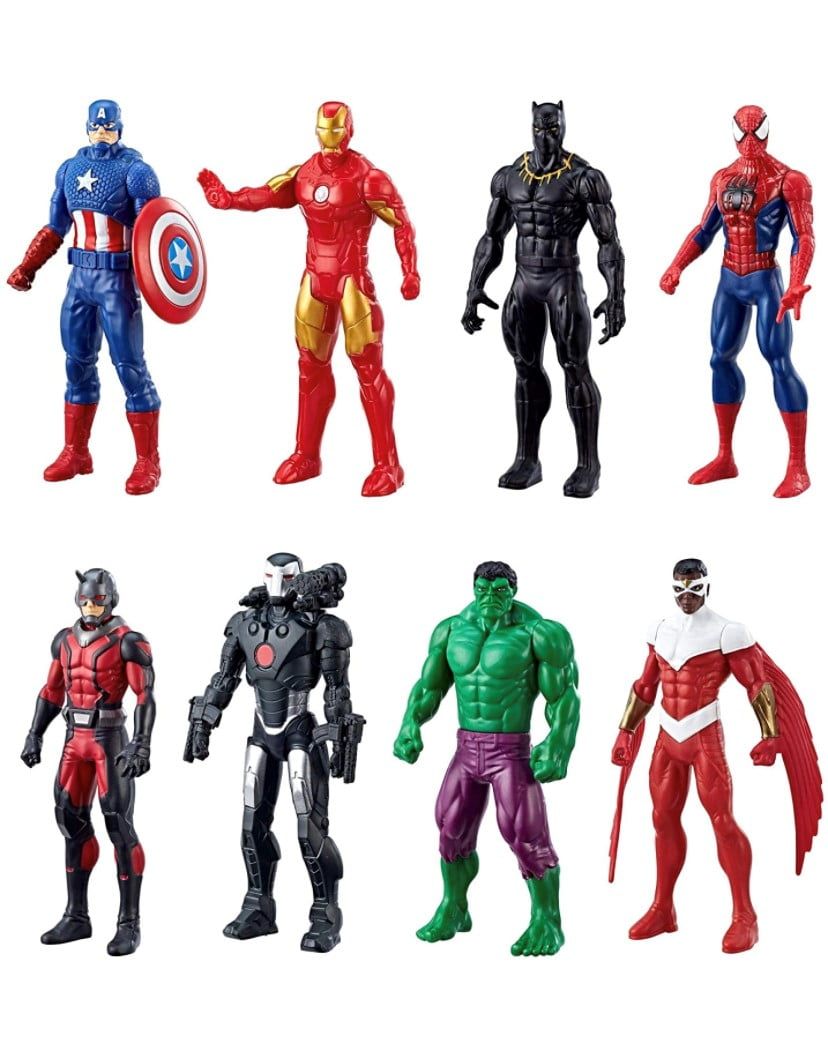 Marvel Avengers Ultimate Protectors 8-Pack Action Figures Set