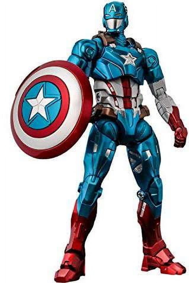 Captain America Fighting Armor Die-Cast Action Figure