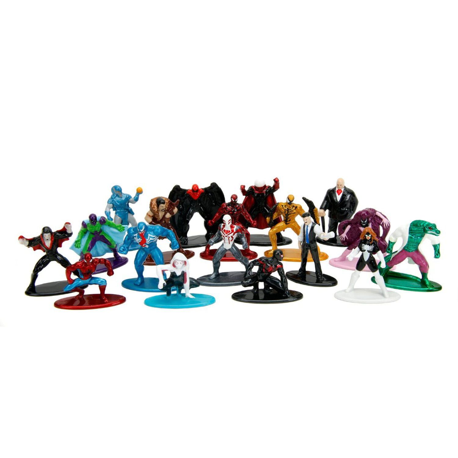 Marvel Spider-Man Nano MetalFigs Series 9 Die-Cast 18-Pack Set