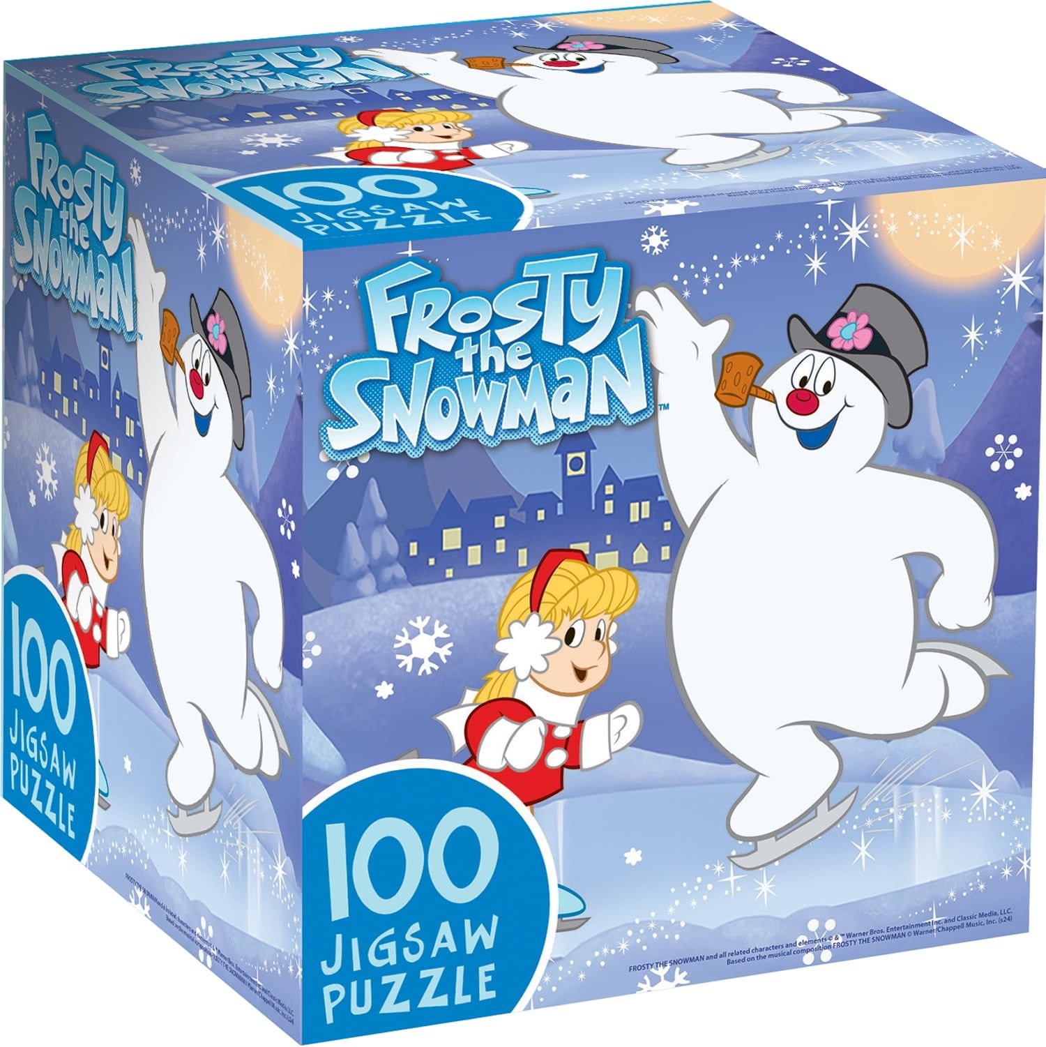 Frosty the Snowman 100 Piece Holiday Jigsaw Puzzle