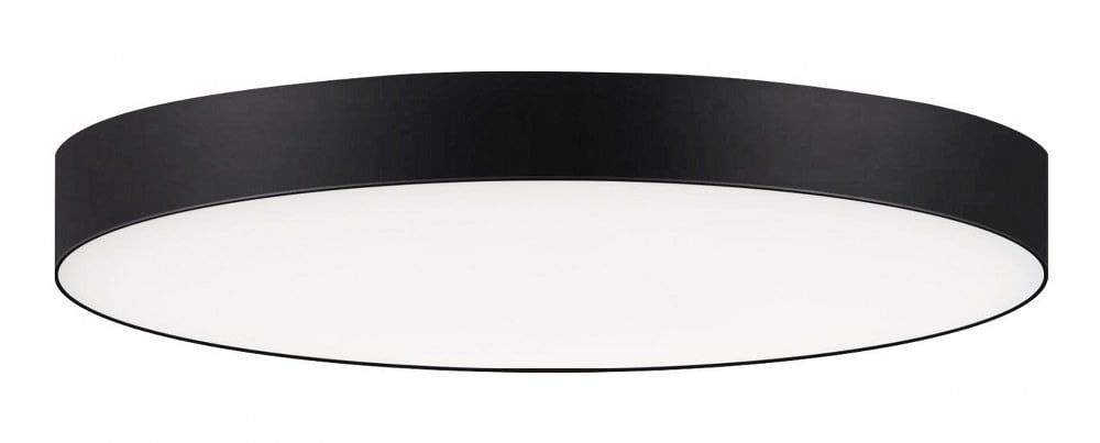 Black Aluminum 7" LED Flush Mount Ceiling Light