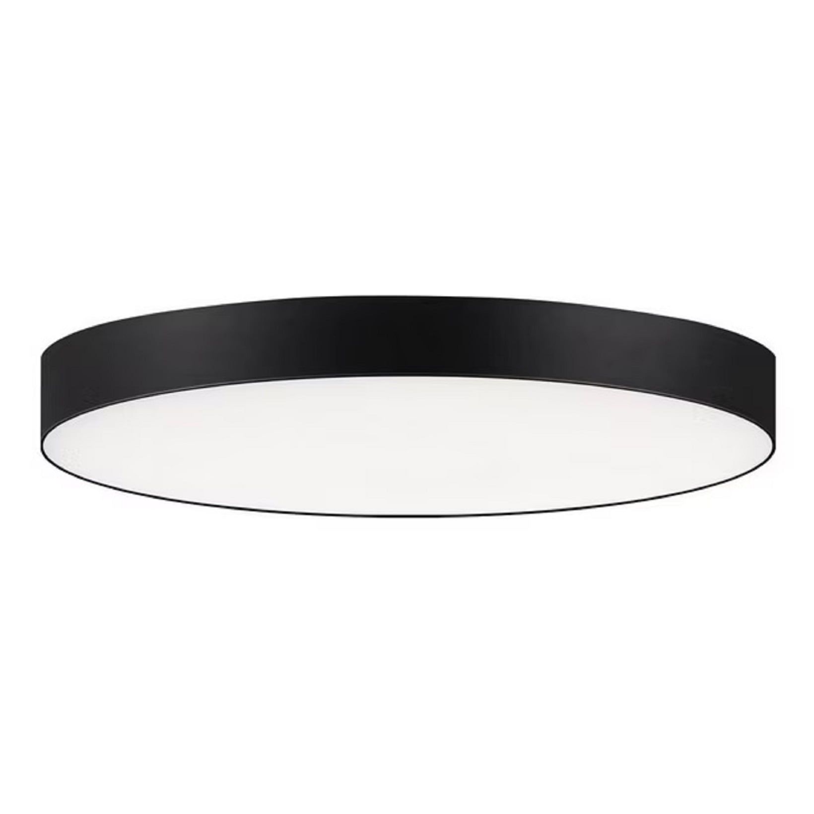Black Aluminum 7" LED Flush Mount Ceiling Light