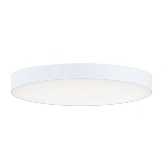 7" White Aluminum LED Flush Mount Ceiling Light