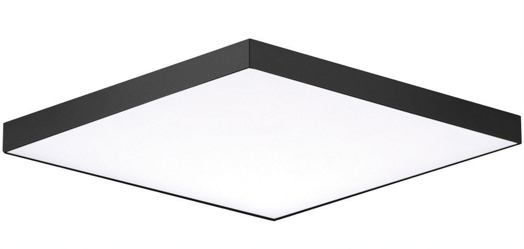 Black Aluminum 9" LED Flush Mount Ceiling Light