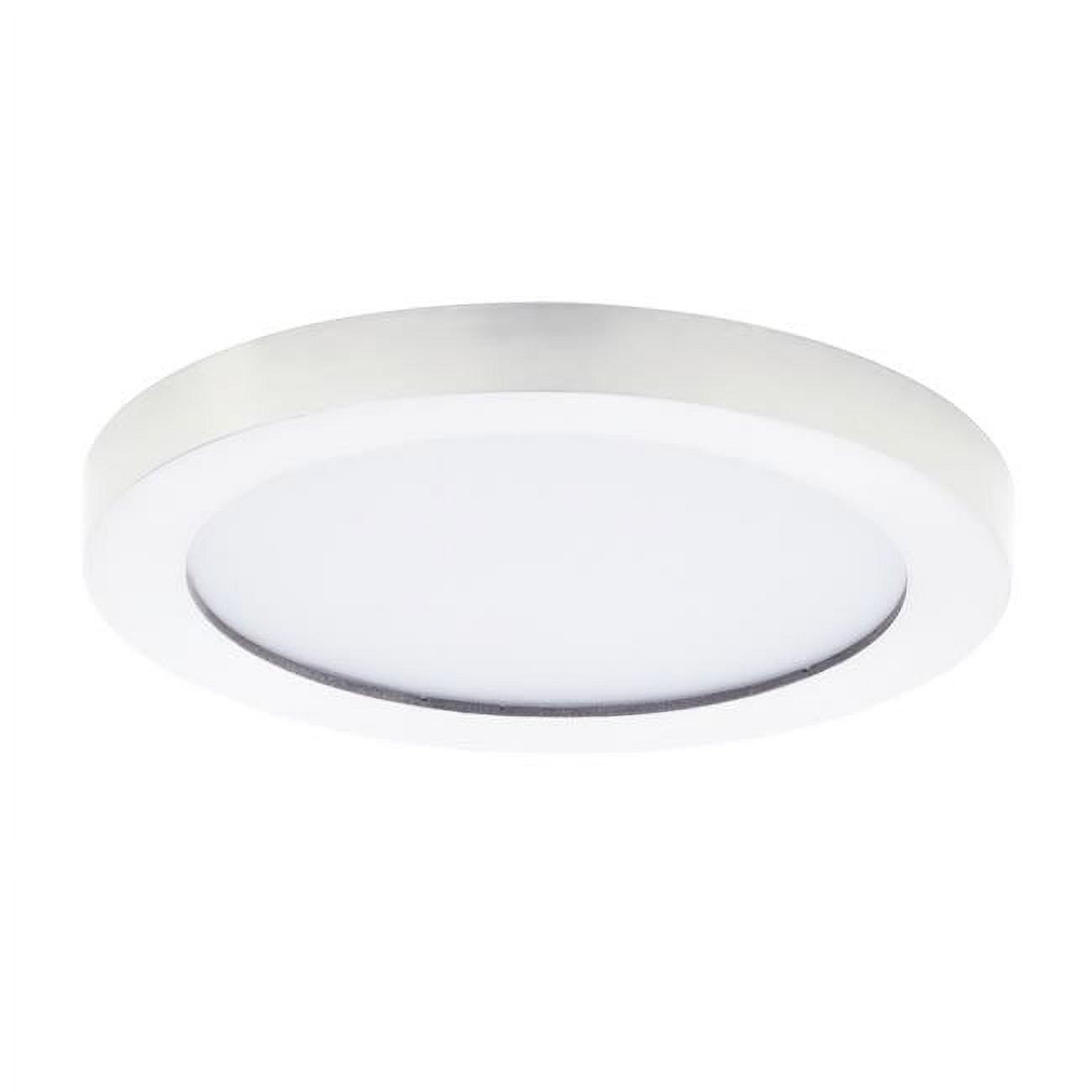 White Aluminum 5-Inch LED Flush Mount Ceiling Light