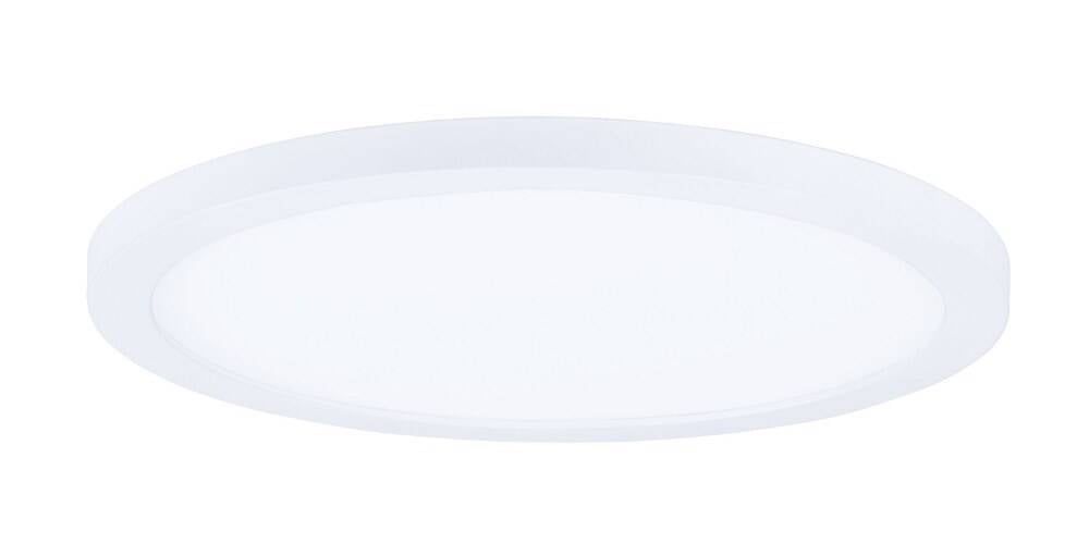 Maxim White Glass LED Flush Mount Light for Indoor/Outdoor Use