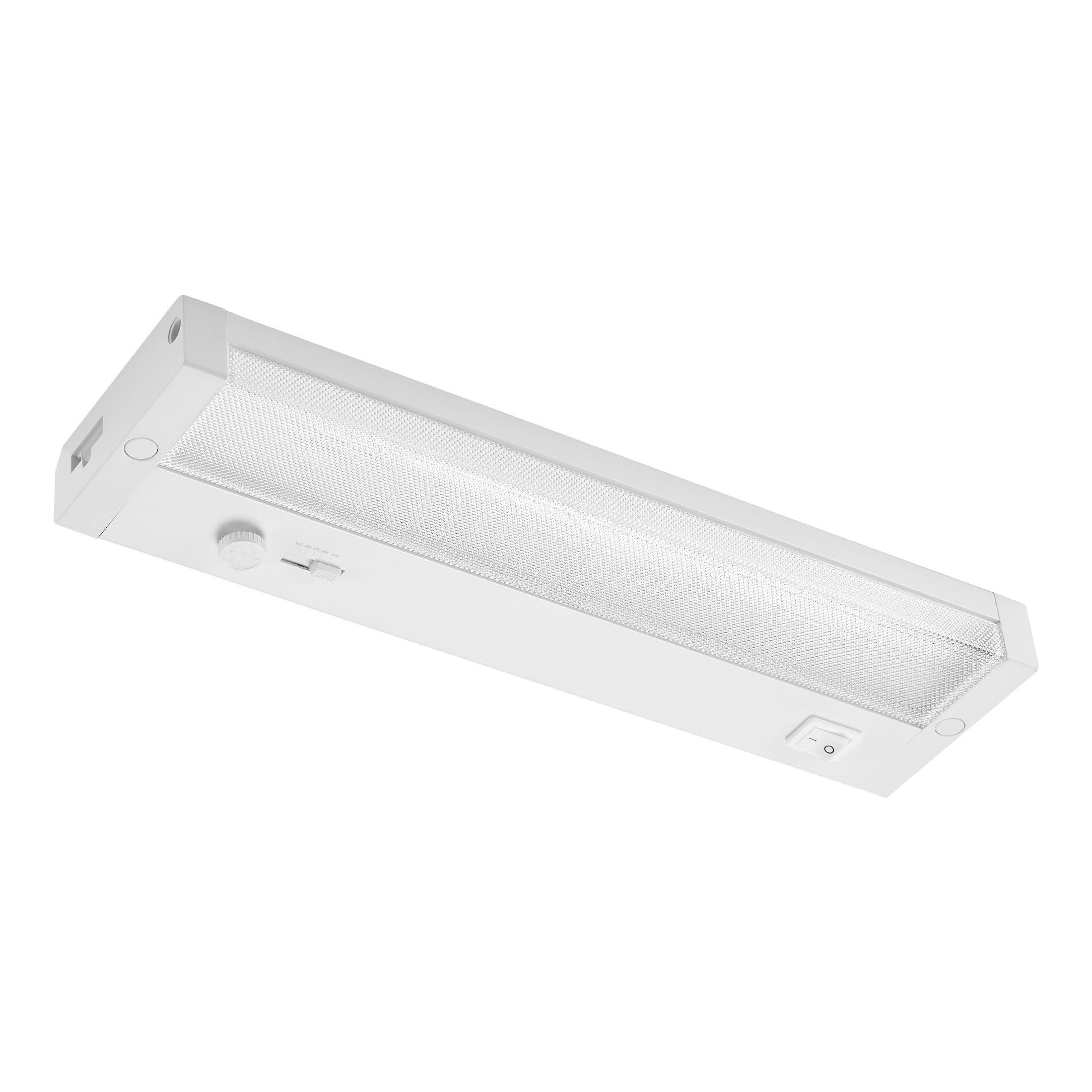 12" White Metal LED Dimmable Under Cabinet Light