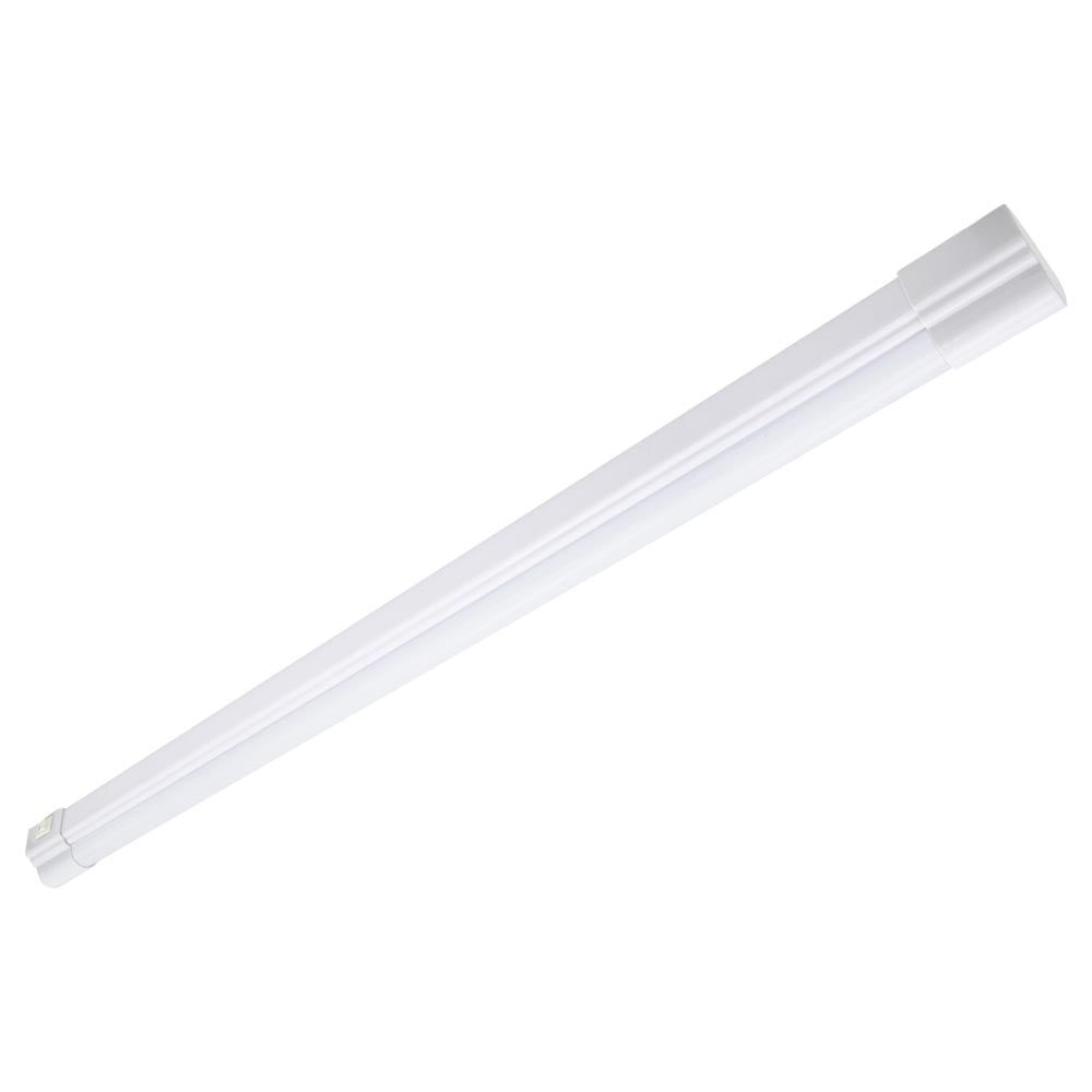 24-Inch White Polycarbonate LED Under Cabinet Light with Switch