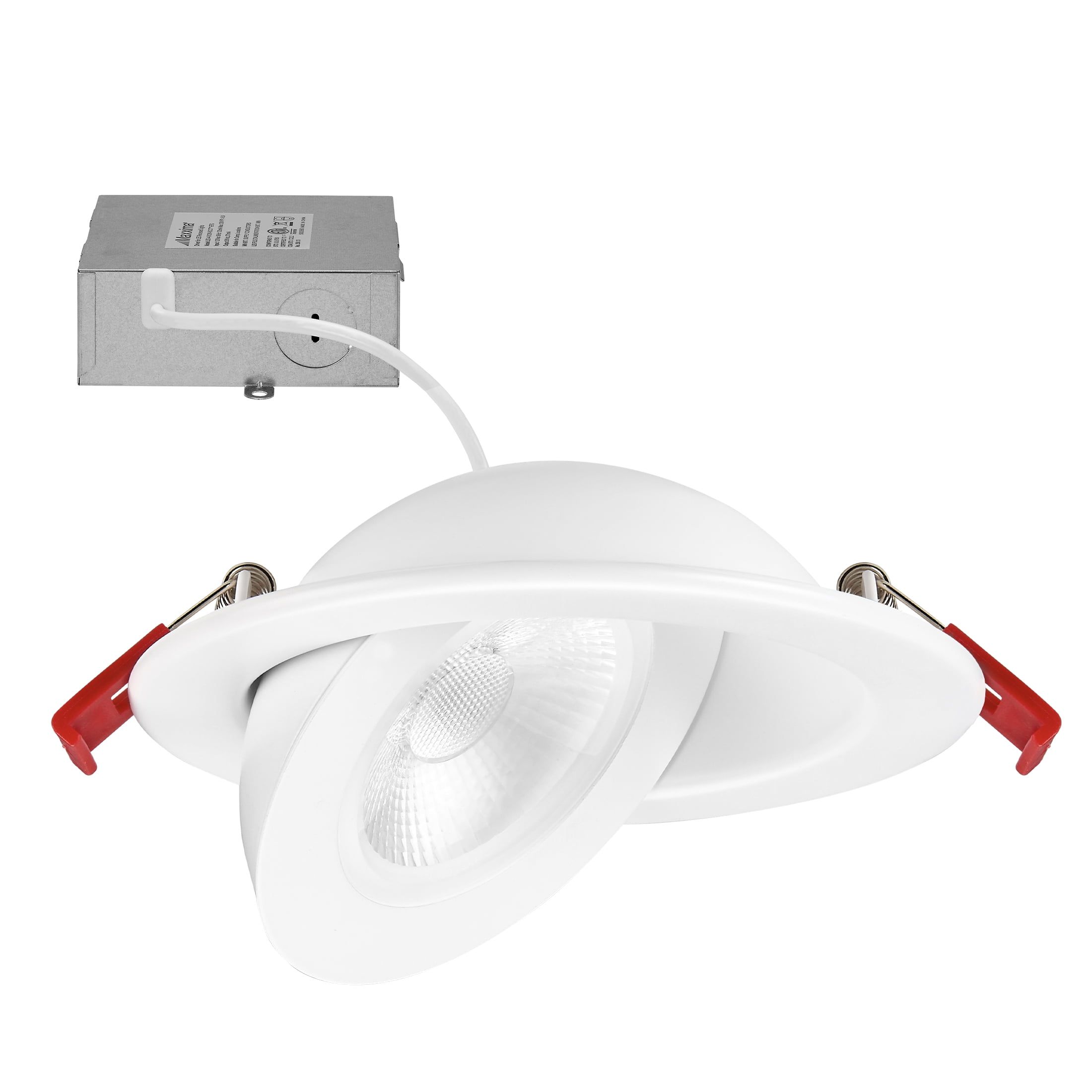 4-Inch White Aluminum Rotatable Ultra-Thin LED Downlight