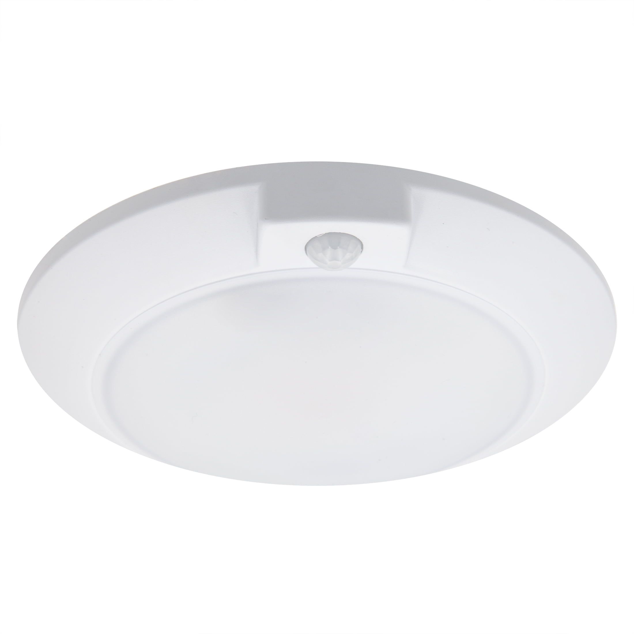 6-Inch Round White Aluminum Motion Sensor LED Ceiling Light