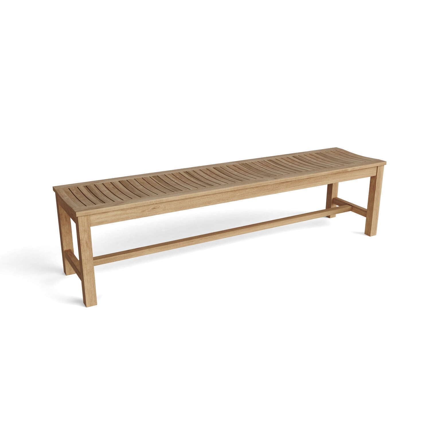 Casablanca 71'' Multicolor Premium Teak Outdoor Dining Bench