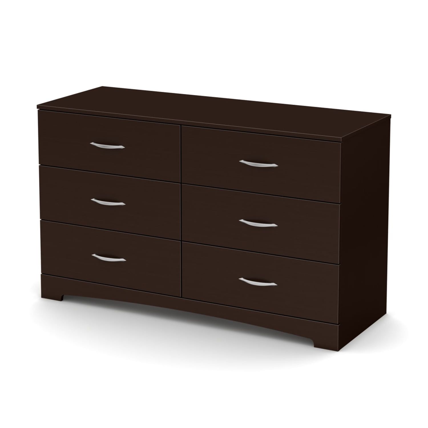 Chocolate Double Dresser with Soft Close Drawer
