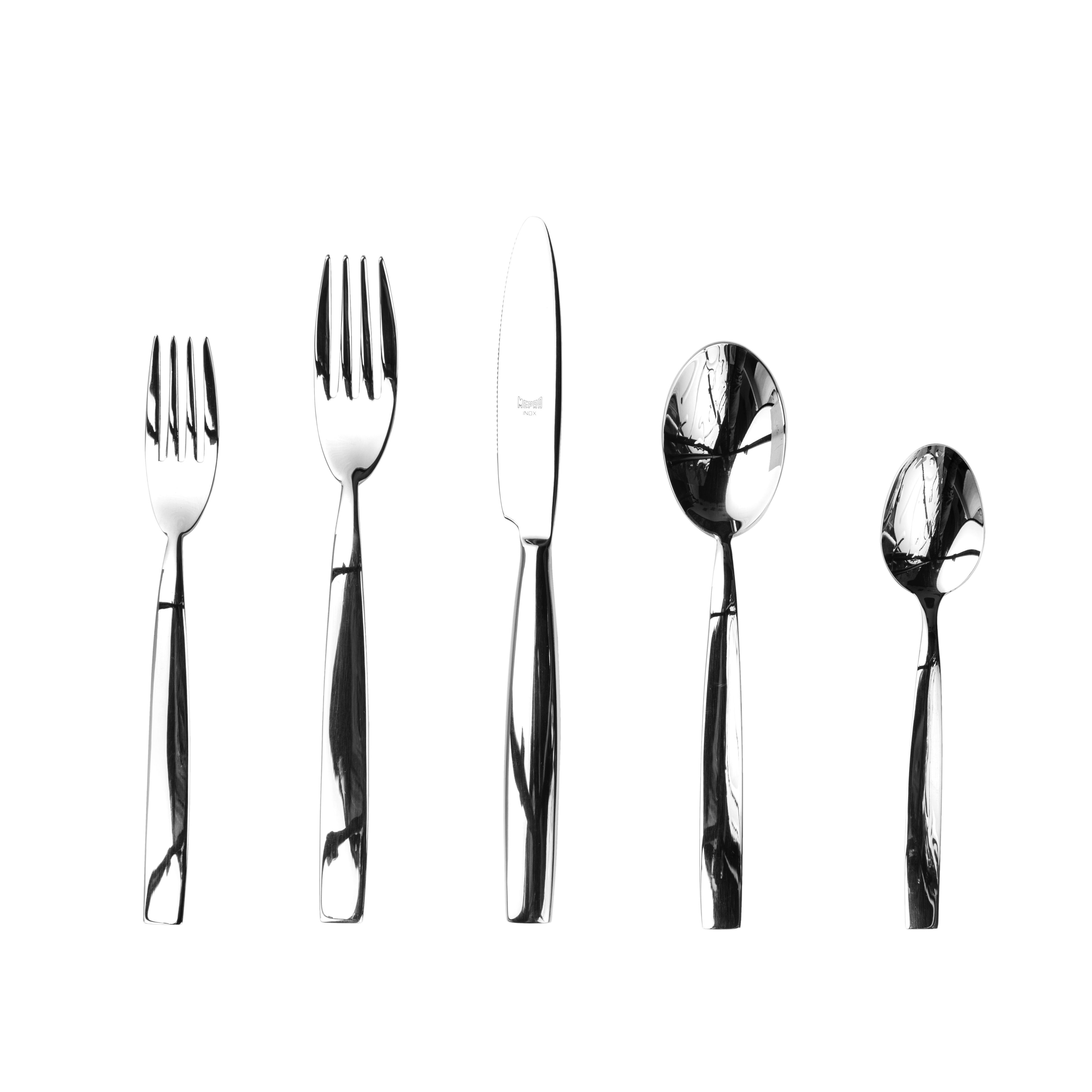 Mediterranea Elegance 5-Piece Stainless Steel Flatware Set