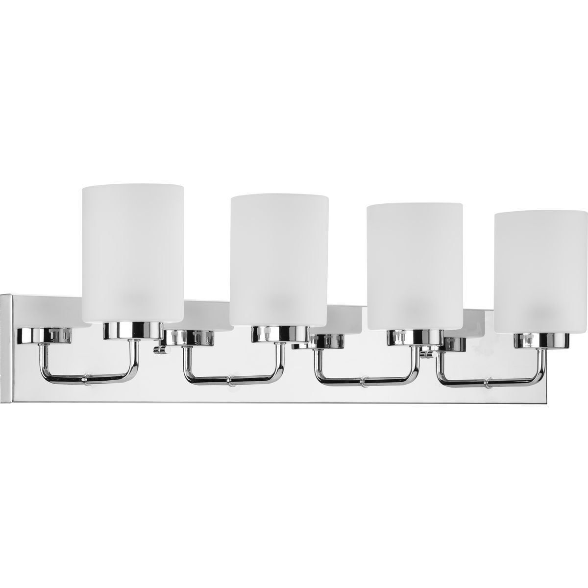 Merry Collection 4-Light Polished Chrome Bath Vanity Light