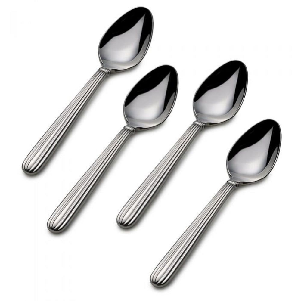 Italian Countryside Stainless Steel Demitasse Spoons Set of 4