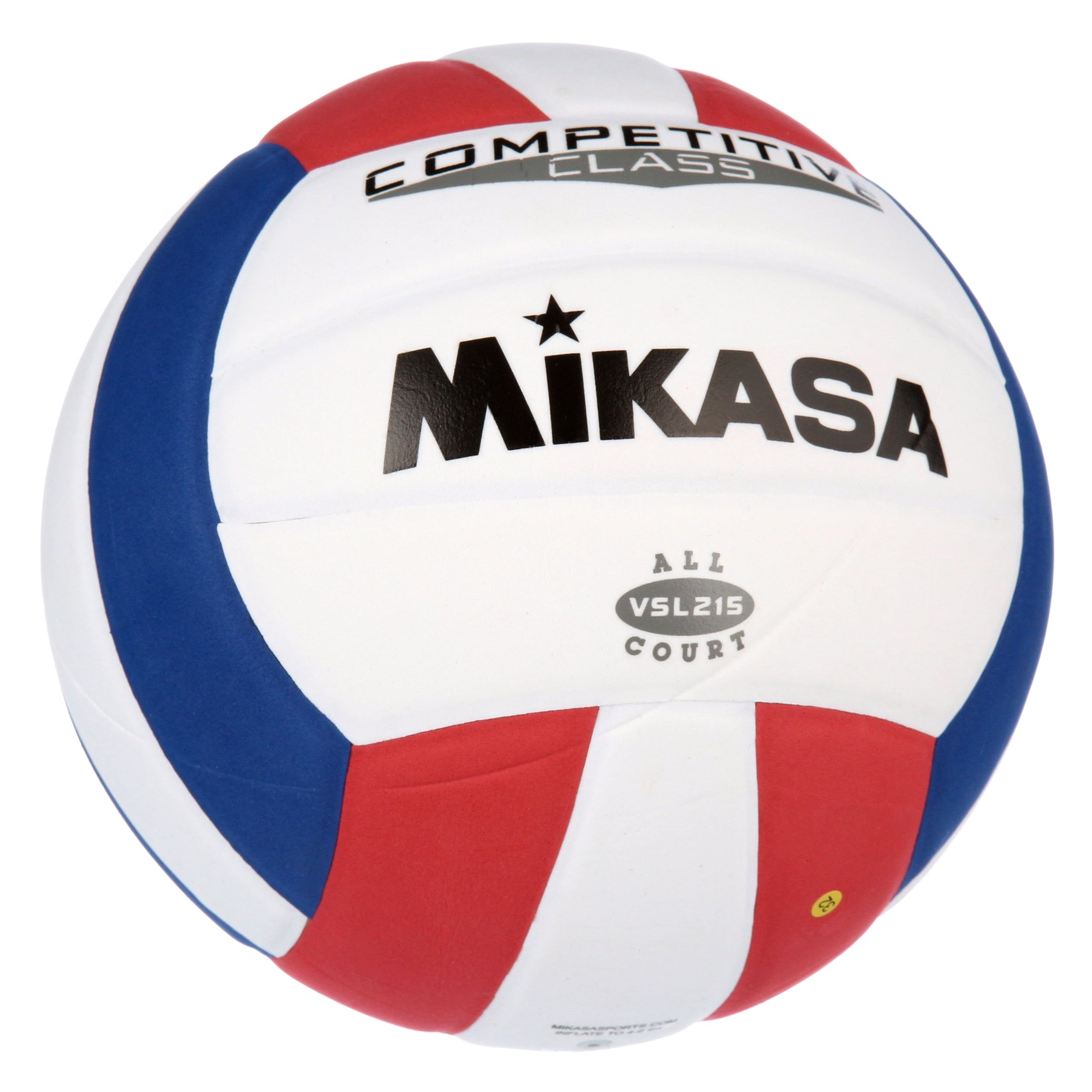 Mikasa Red White Blue Competitive Class Volleyball