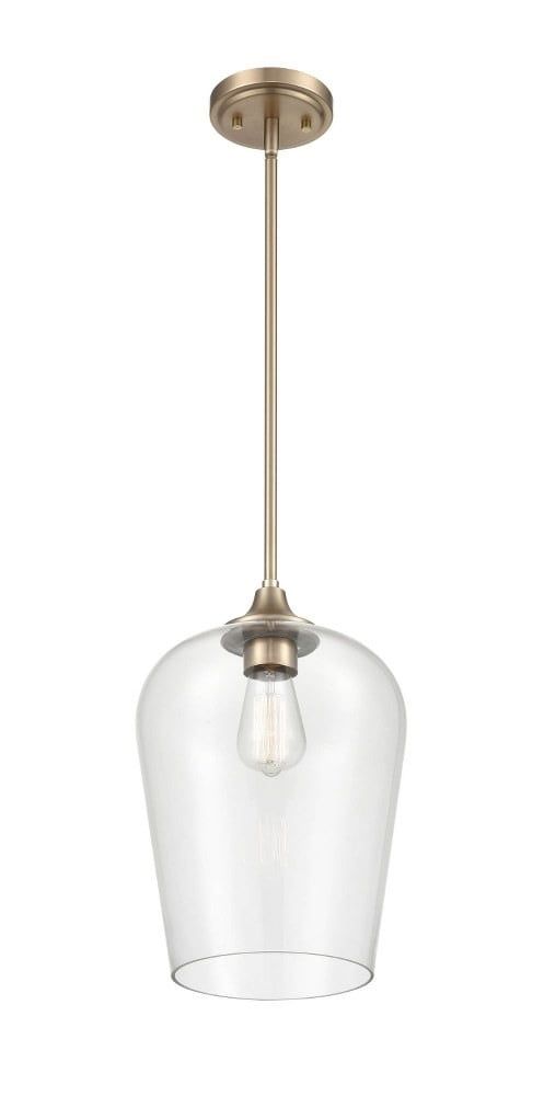 Modern Gold Glass Mini Pendant Light for Indoor/Outdoor